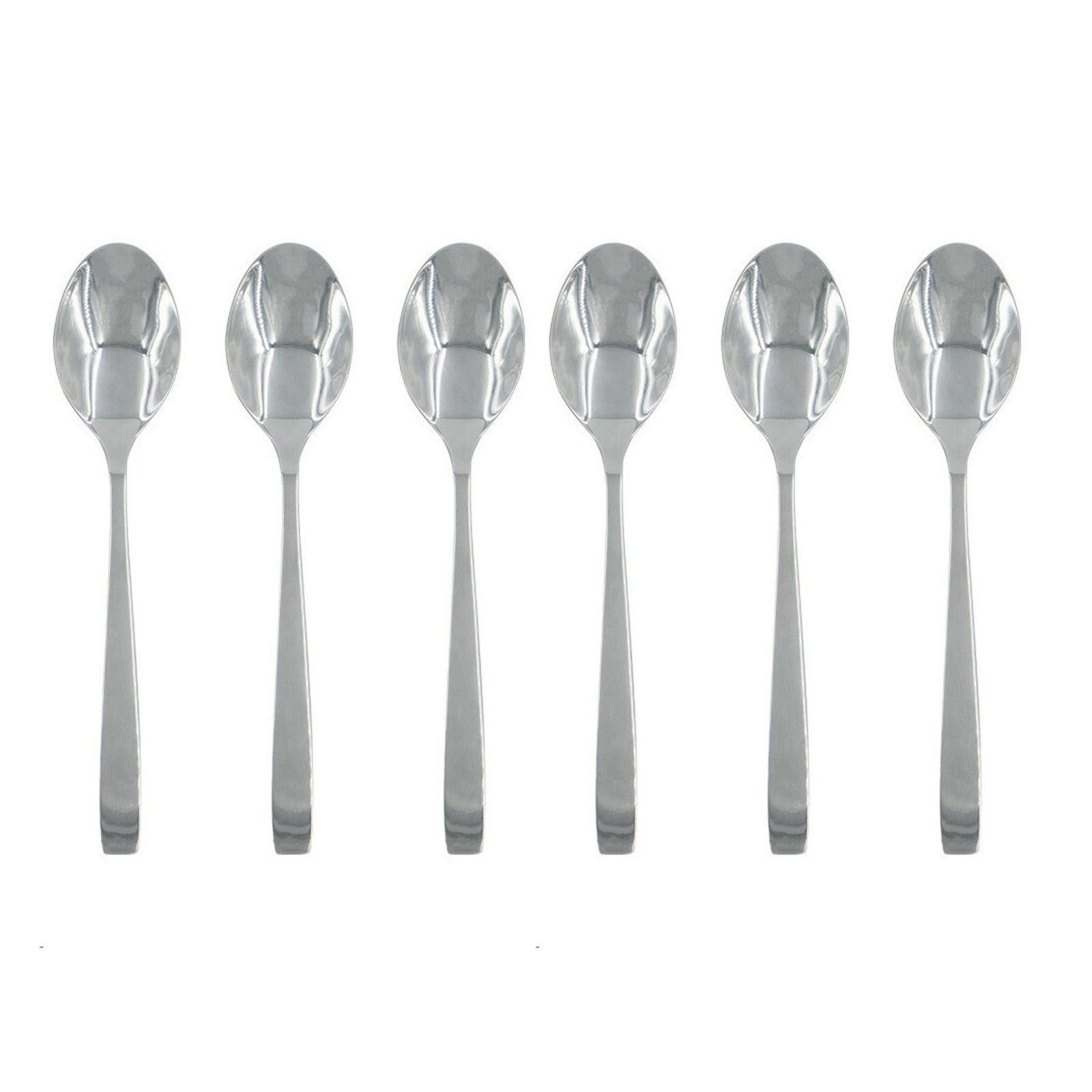 Michelino Suppenlöffel Menülöffel 6er Set Louisa (6 Stück), Esslöffel