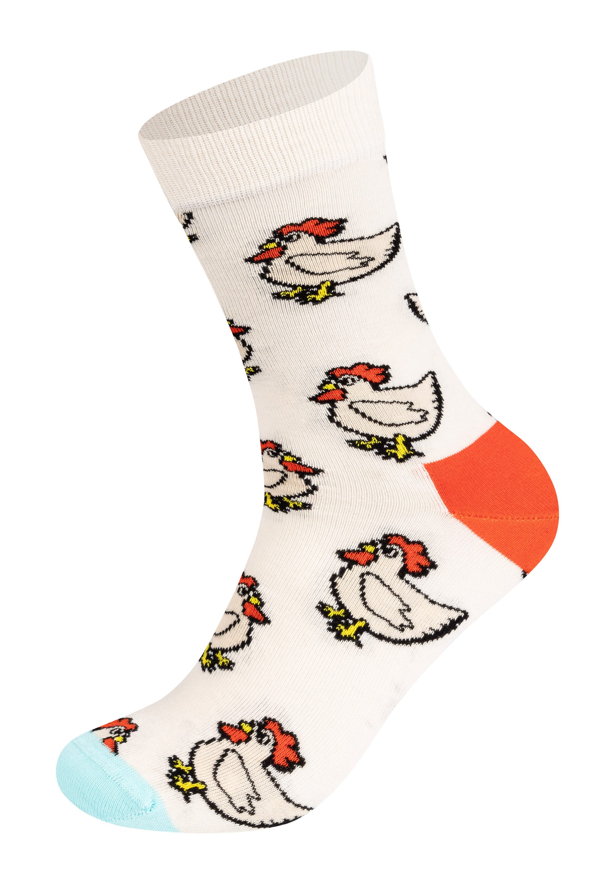 Happy Socks Basicsocken Rooster-Bunny-Chicken Socks aus weicher Baumwolle günstig online kaufen