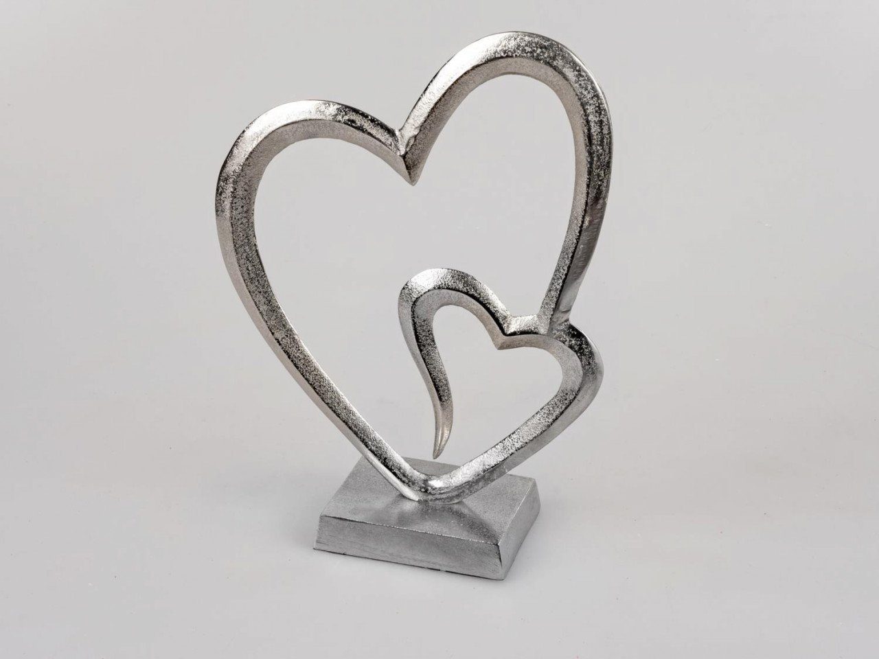 formano Dekoobjekt, Silber B:25cm H:34cm Metall