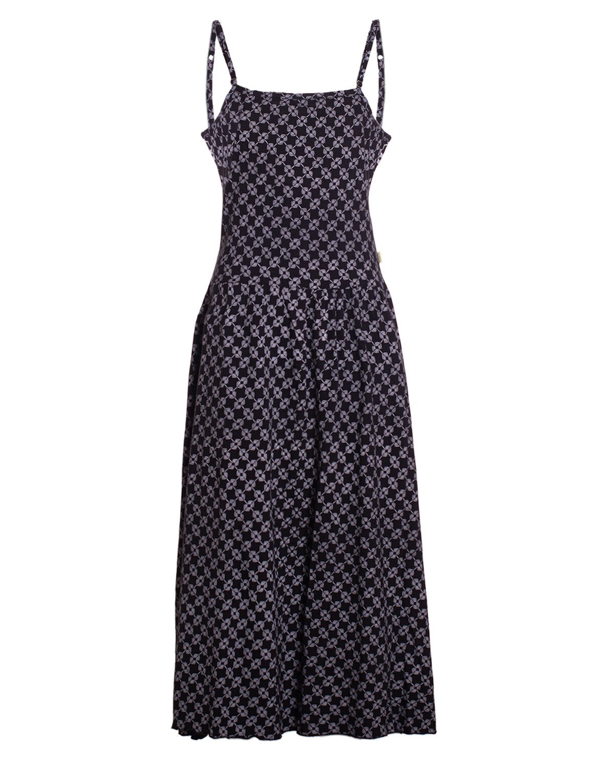 Vishes Sommerkleid Langes Kleid Damen Träger Bedruckt Jersey Baumwolle Alte günstig online kaufen
