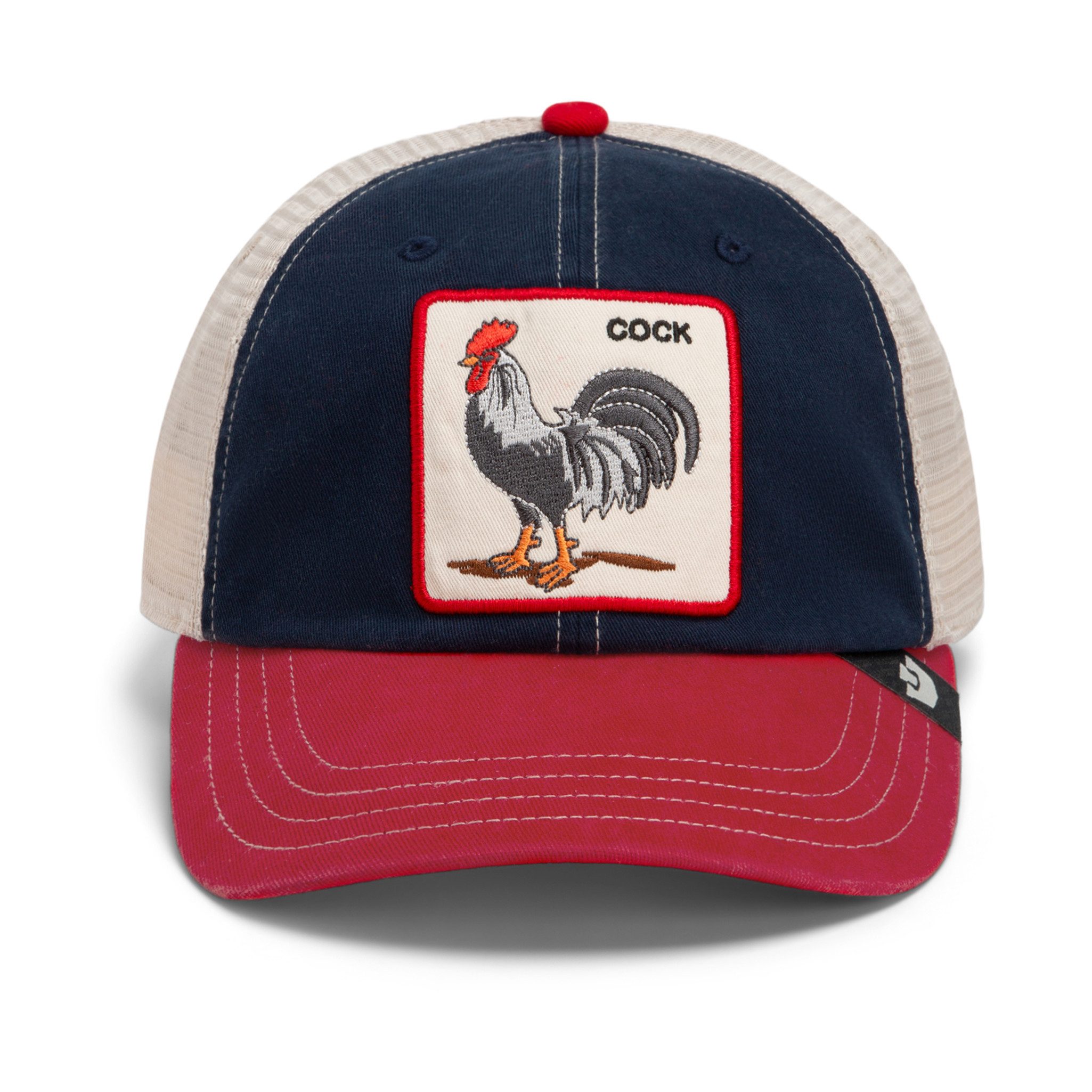 GOORIN Bros. Baseball Cap Goorin Bros. Core Mesh Dad Rooster Papa Cap Edge/Crush (Basecap, Basecap, Dad Cap, Meshcap) Used-Look