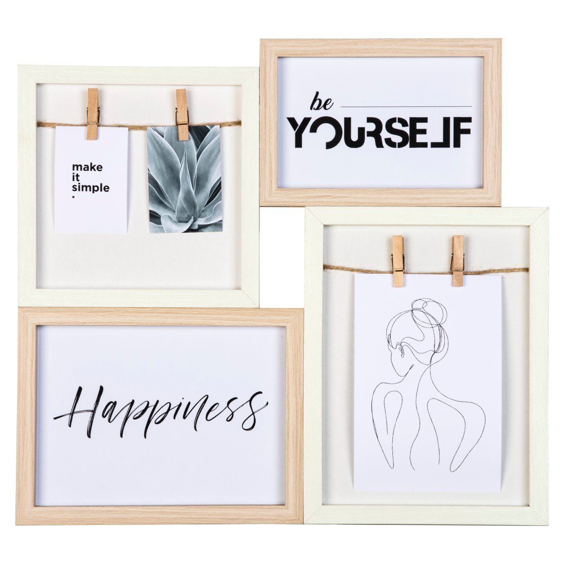 Hama Portraitrahmen Porträtrahmen Galerie, Formate 10x15 cm, 15x15 cm, 13x1 günstig online kaufen