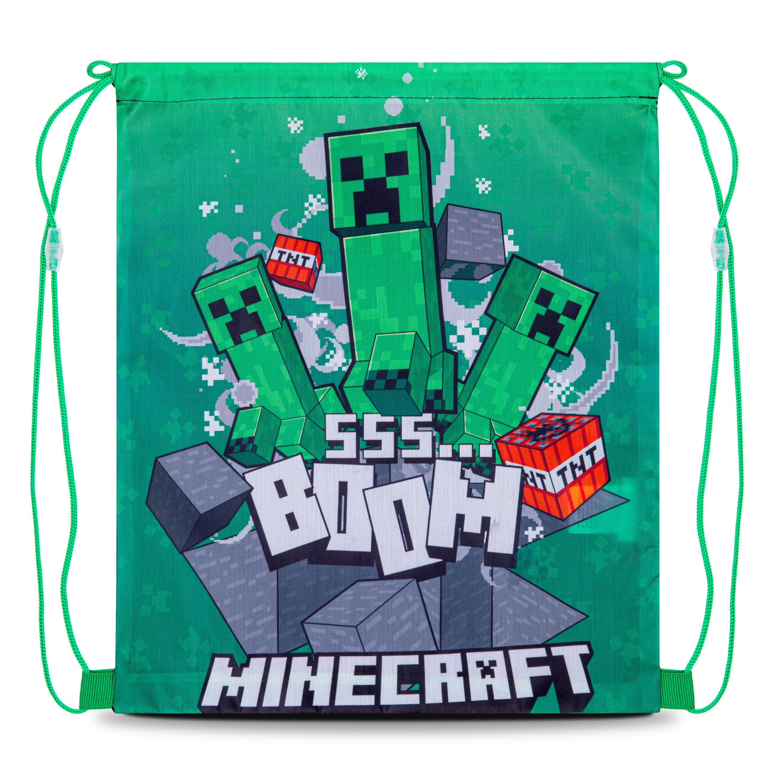 Minecraft Turnbeutel Minecraft Turnbeutel Sportbeutel, Creeper Design