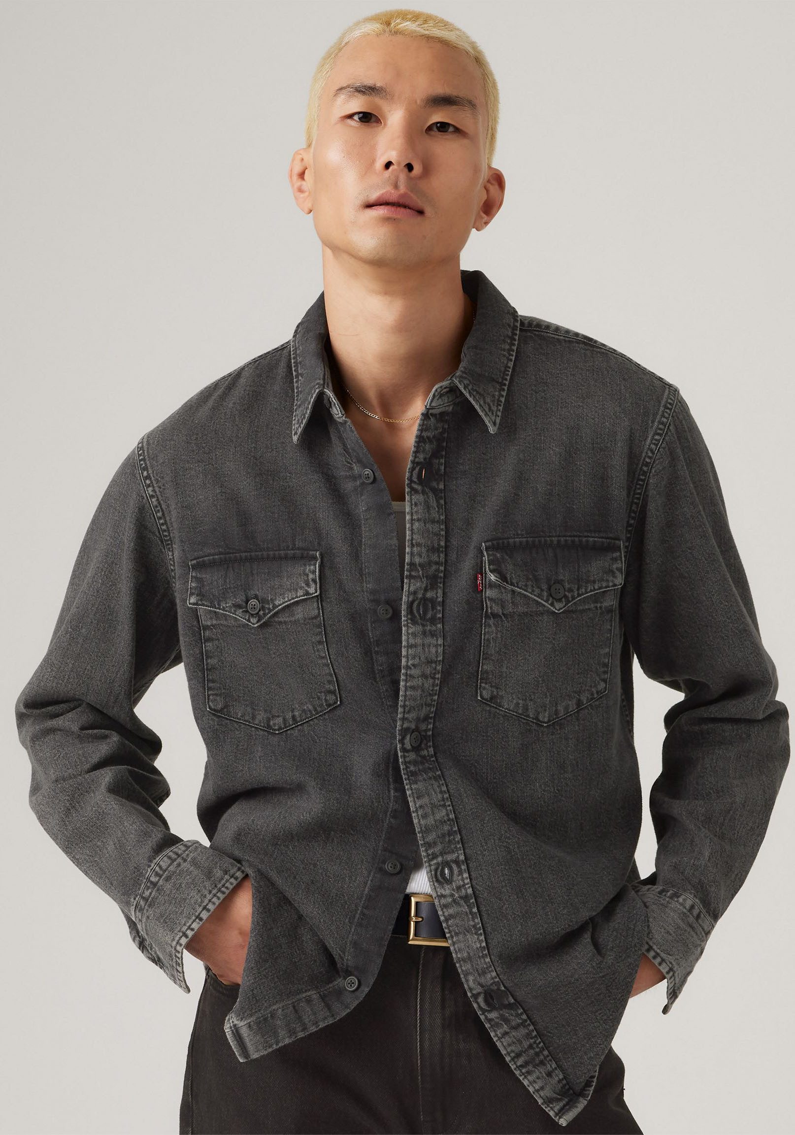 Levi's® Jeanshemd RELAXED FIT WESTERN im Western-Stil günstig online kaufen