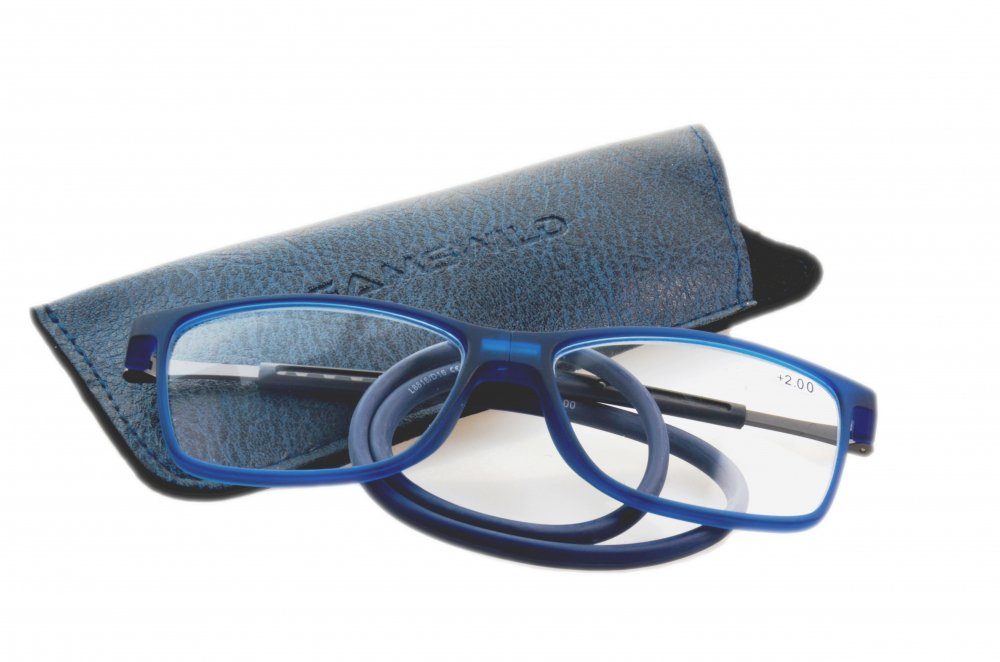 Gamswild Lesebrille GAMSSTYLE +1,0 +1,5 +2,0 +2,5 dpt Magnetlesebrille Unisex Lesehilfe, Lesebrille in braun, grau, blau