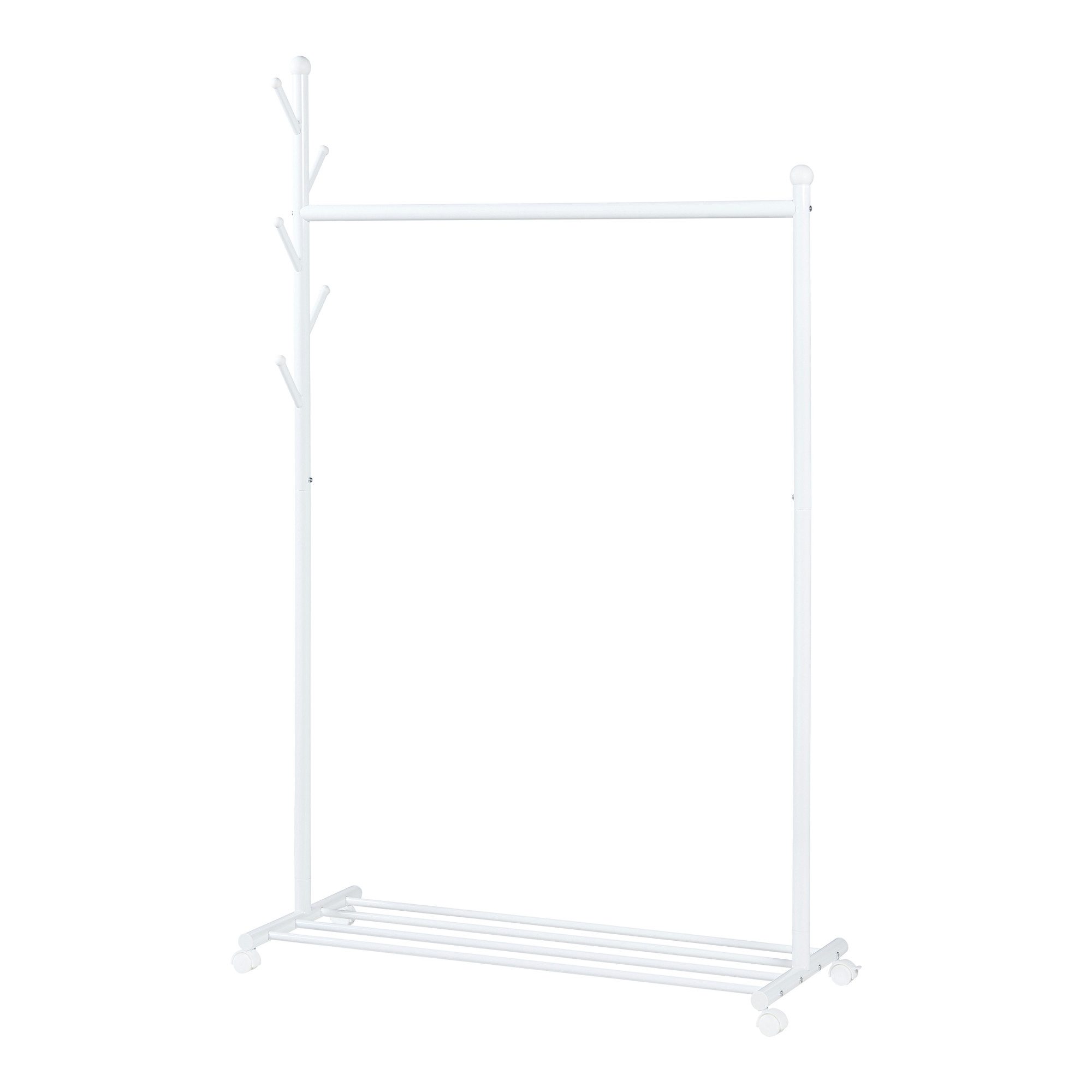 en.casa Garderobenständer, »Snåsa« 170x105x43 cm Weiß günstig online kaufen