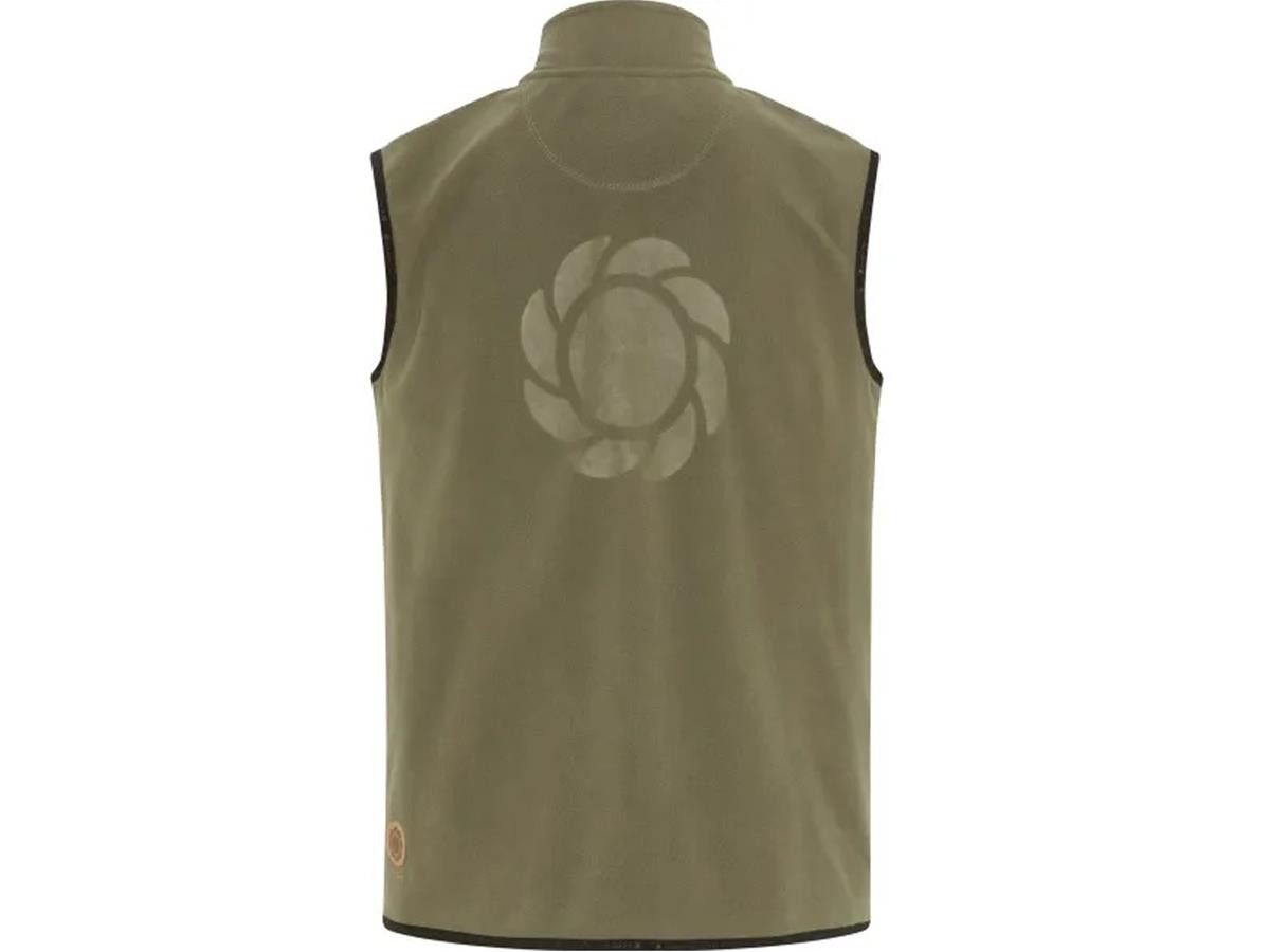 GARDENA Fleeceweste Herren Weste aus Soft Fleece dezentes Ton-in-Ton Gardena Logo auf der Rückseite, 100% Polyester
