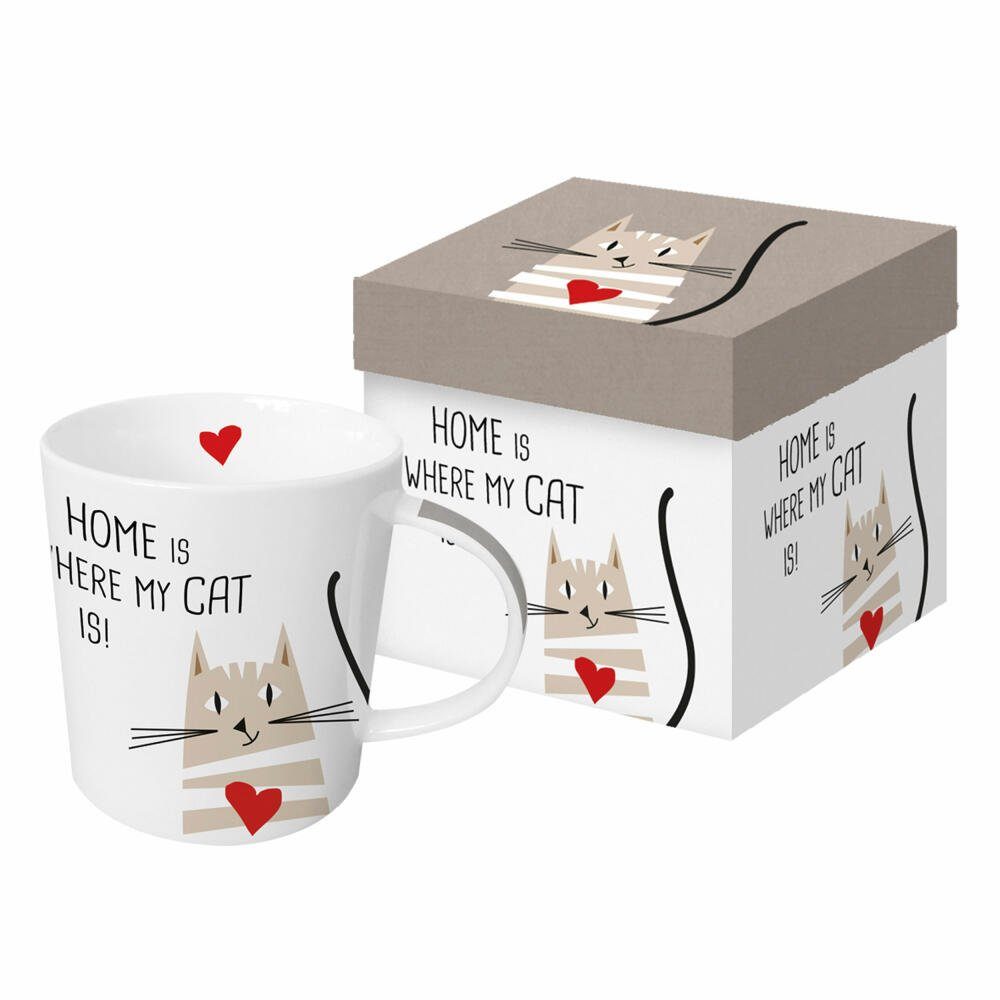 PPD Tasse Trend Mug Home Cat 350 ml, Bone China