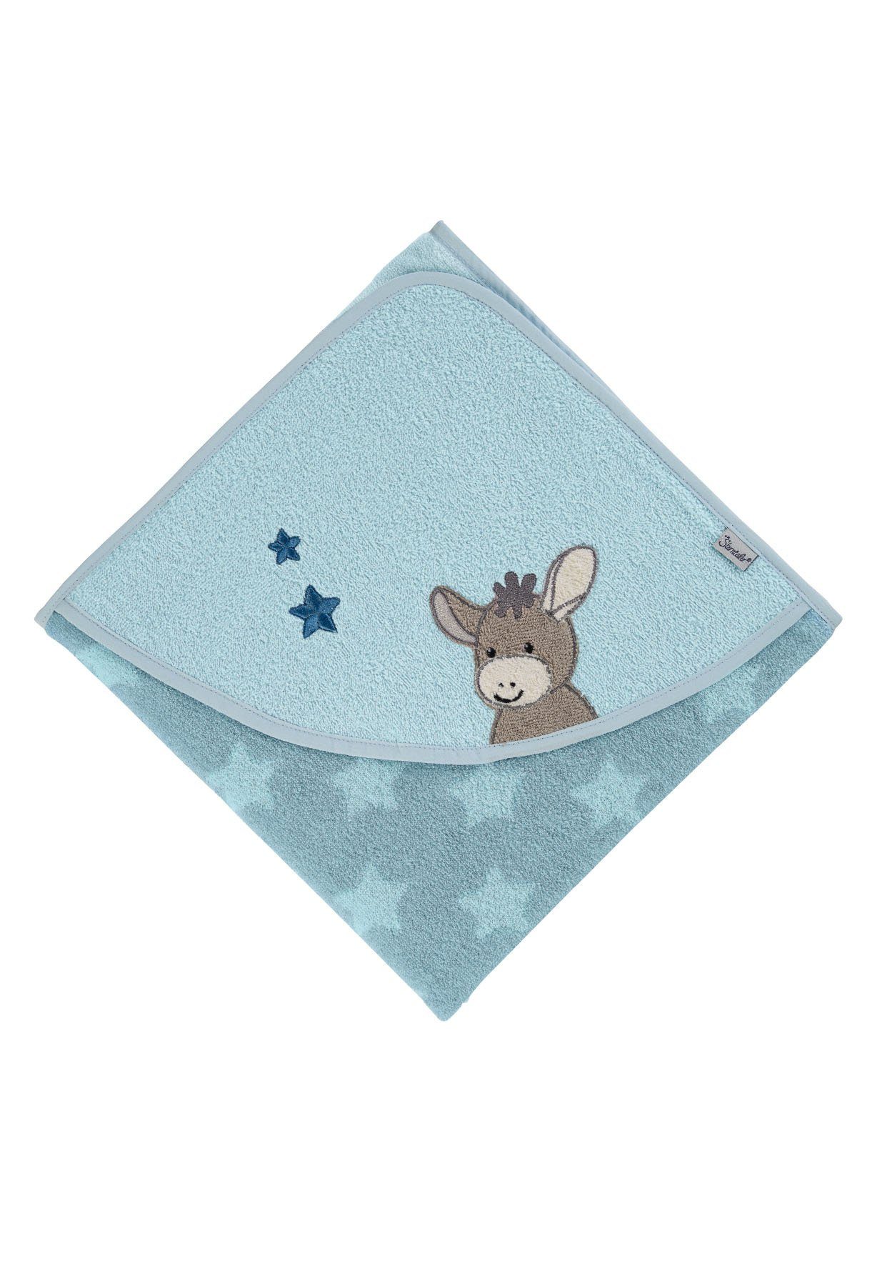 Sterntaler® Badetücher Sterntaler® Kapuzenbadetuch 100x100 cm ESEL Emmi, 10 günstig online kaufen