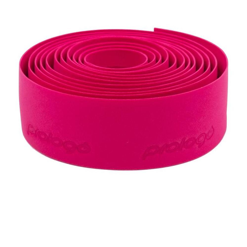 Prologo Fahrradlenker Prologo Lenkerband PLAINTOUCH fuchsia mit Stopfen, Kork