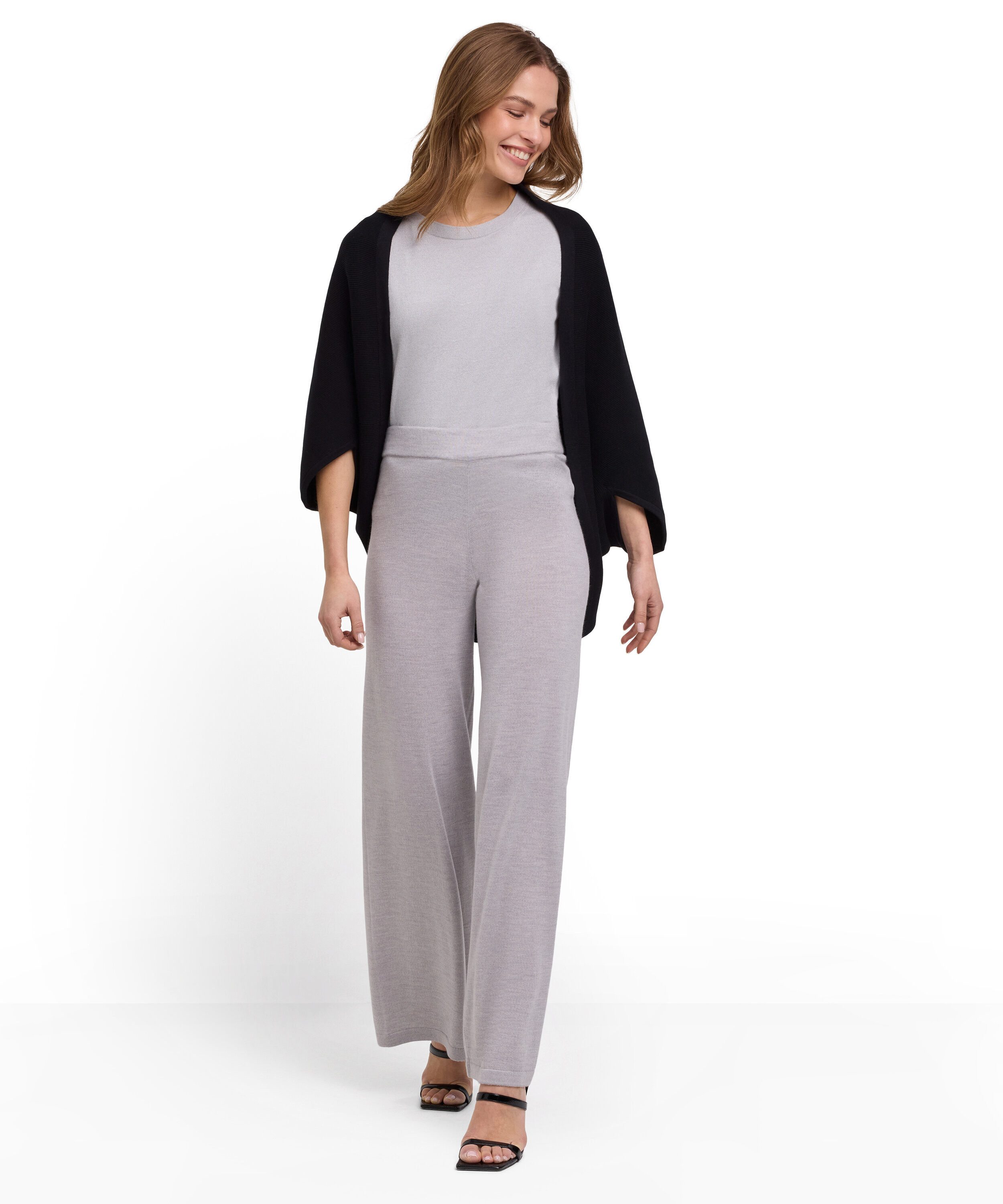 FALKE Schal Pure Cotton Cape mit Bio-Baumwolle, (1-St. 1), mit Bio-Baumwolle