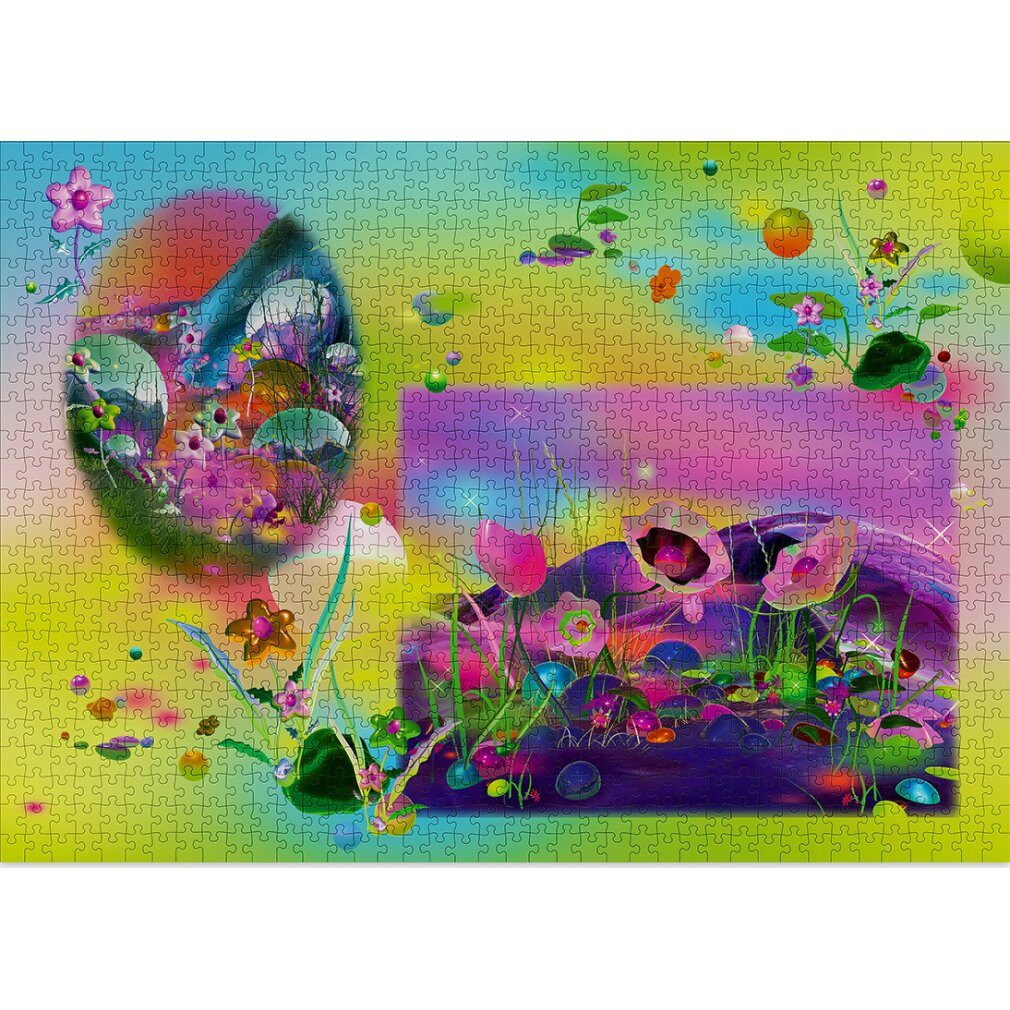 CLOUDBERRIES Puzzle CLOUDBERRIES Puzzle Traumlandschaft 1000 Teile, Puzzleteile