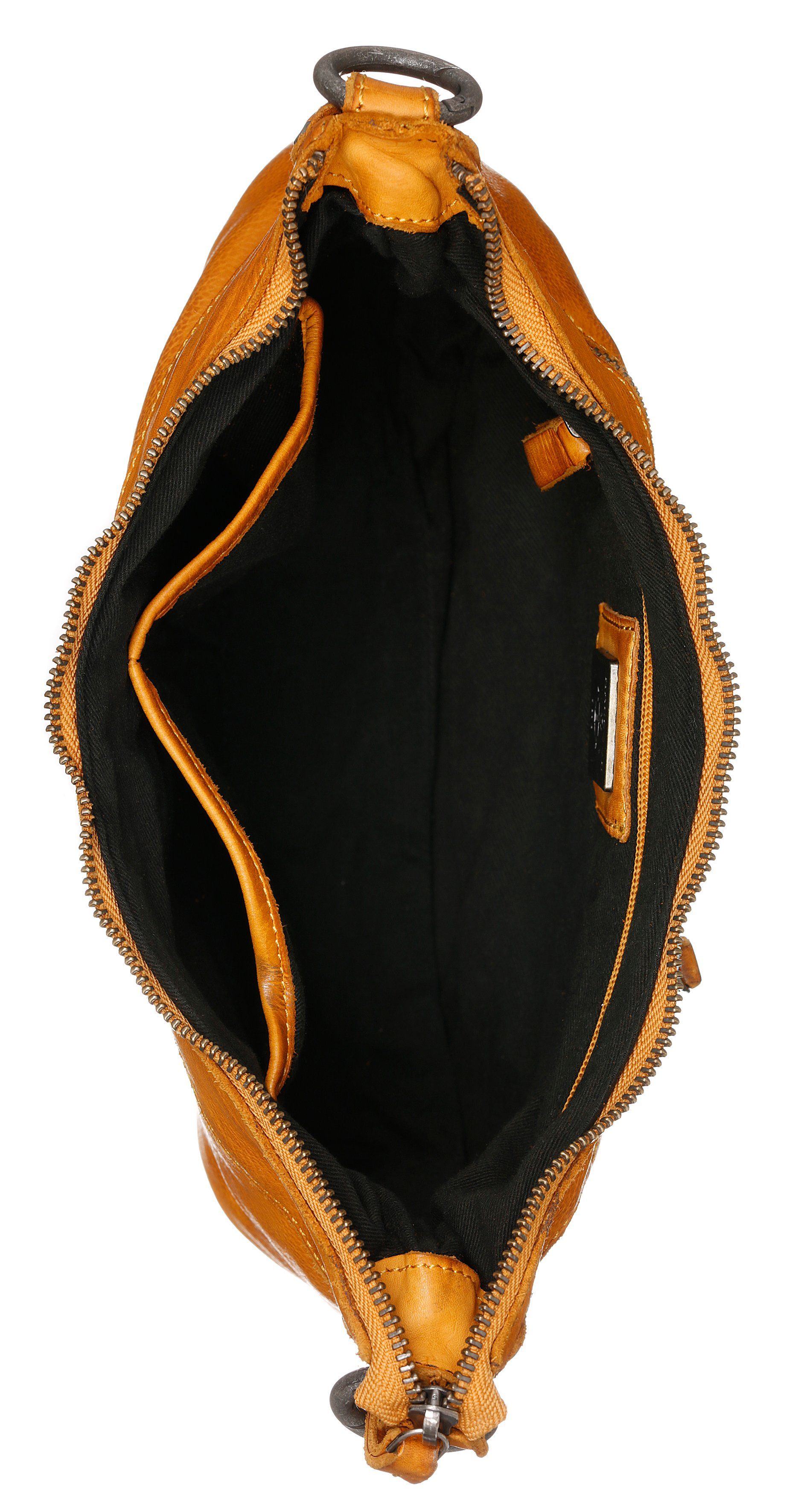 HARBOUR 2nd Schultertasche Mara, mit typischen Marken-Anker-Label und Schmuckanhänger