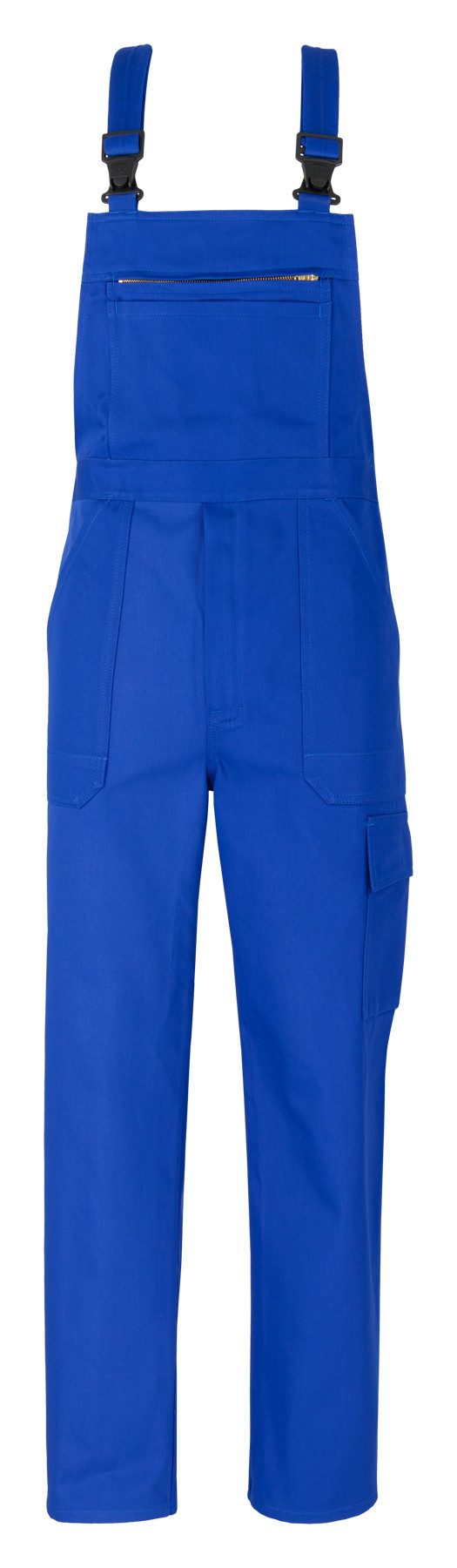 BEB Arbeitslatzhose beb HANDWERK Herren Latzhose BASIC Baumwolle Kornblau