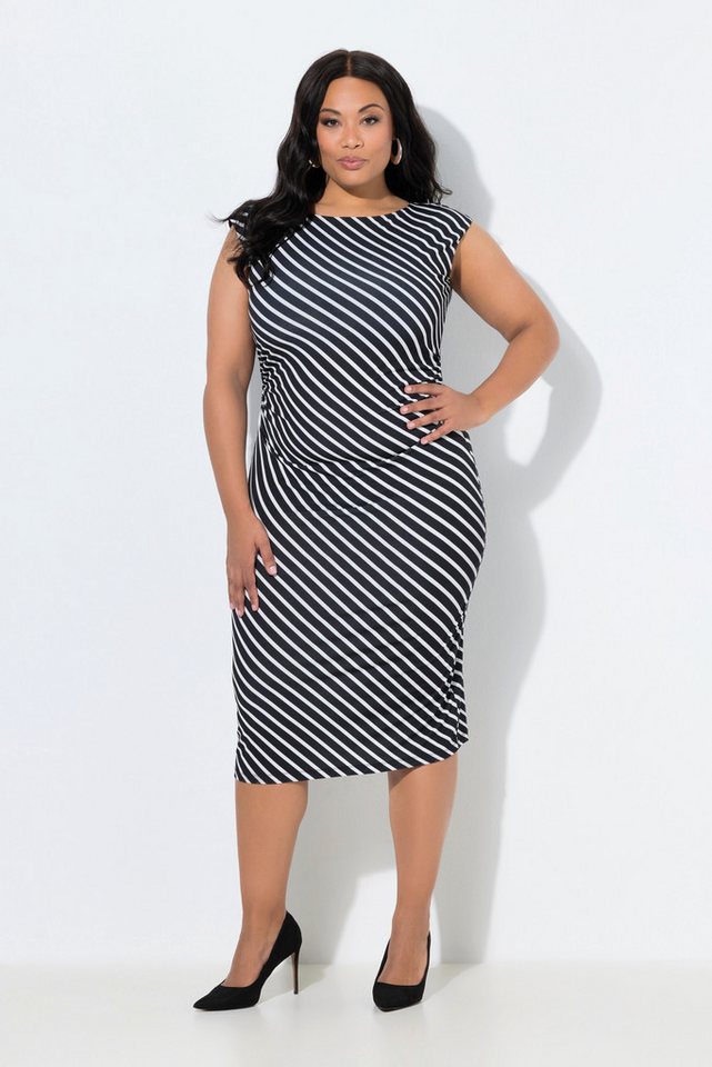 Ulla Popken Midikleid Midi-Jerseykleid