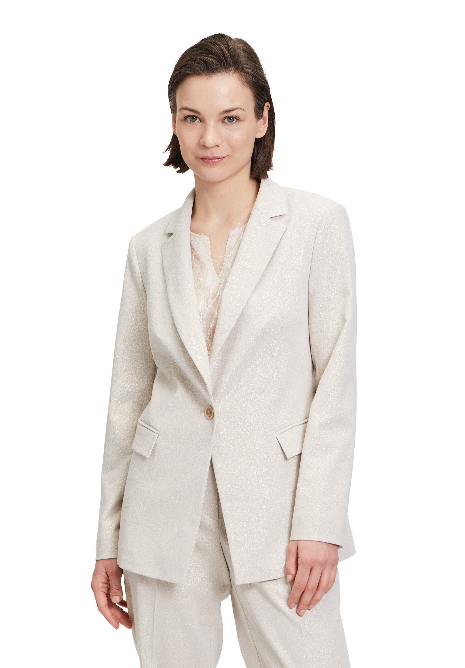 Longblazer Betty & Co Businessblazer mit Taschen