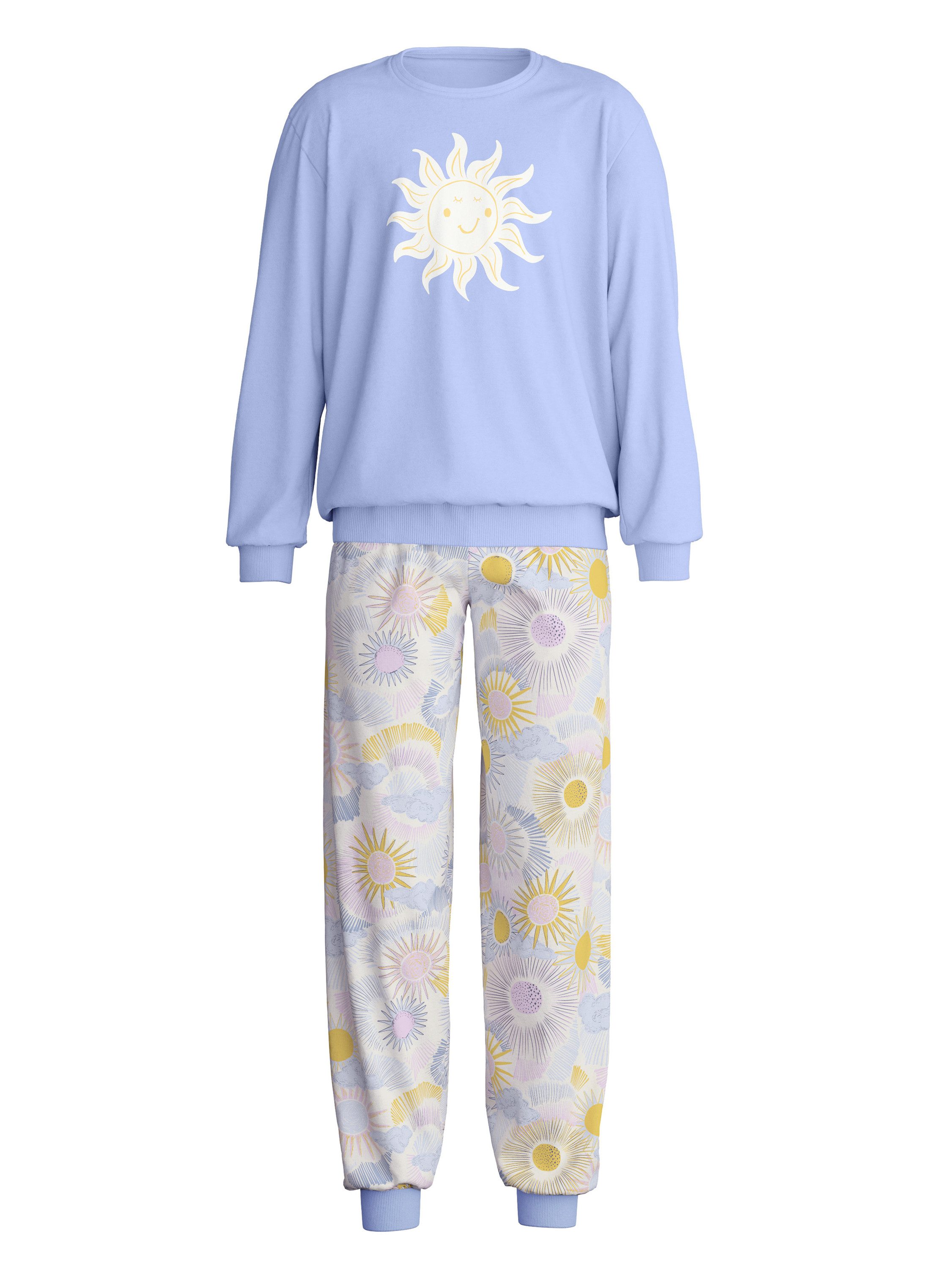 CALIDA Pyjama EDITION 85 Kinder (2 tlg) weich, bequem mit Bündchen