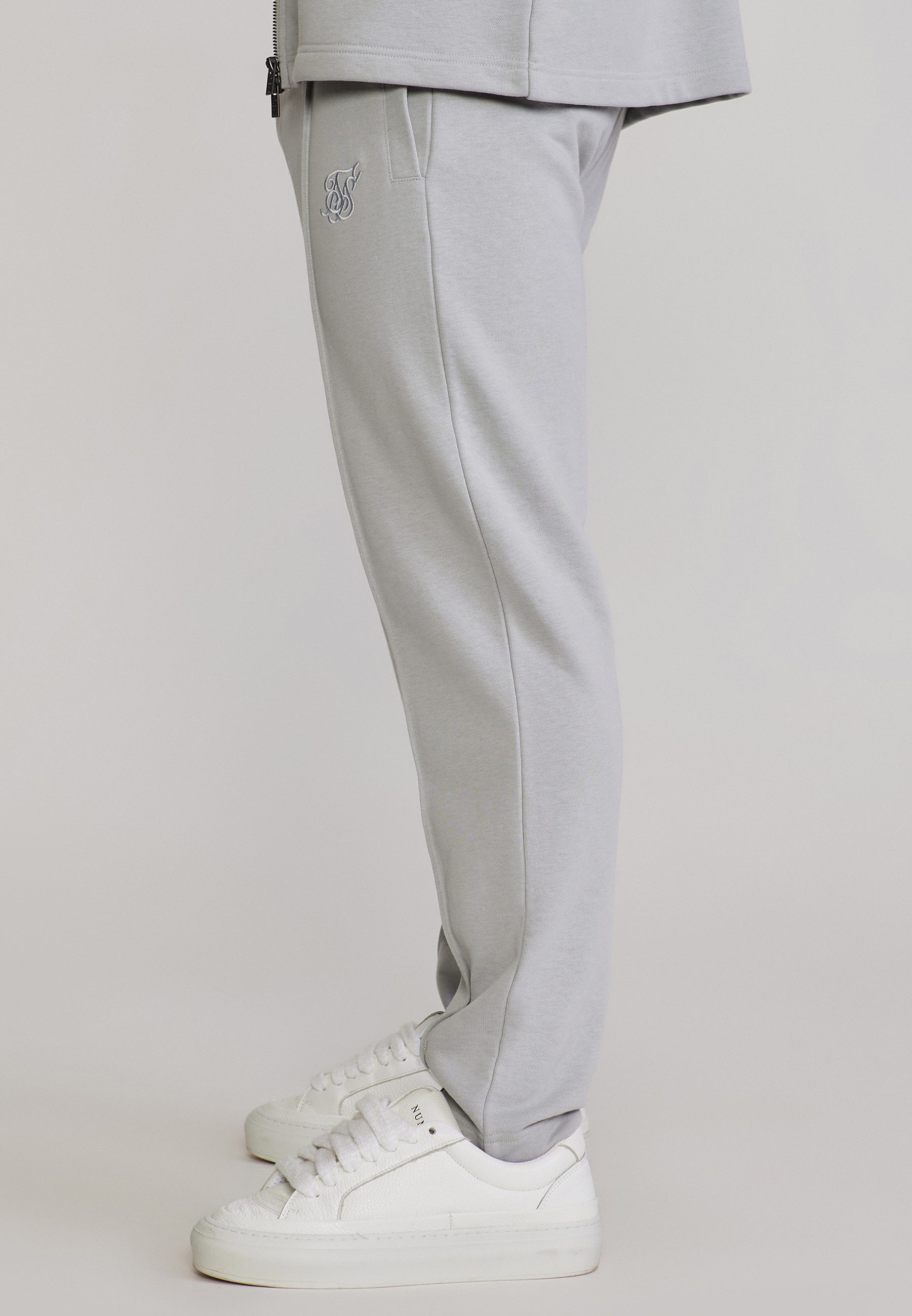 Siksilk Jogger Pants SikSilk Herren Grau Smart Joggers