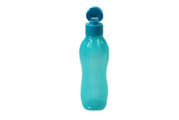 TUPPERWARE Trinkflasche Eco 500 ml türkis Trinkflasche Öko + SPÜLTUCH