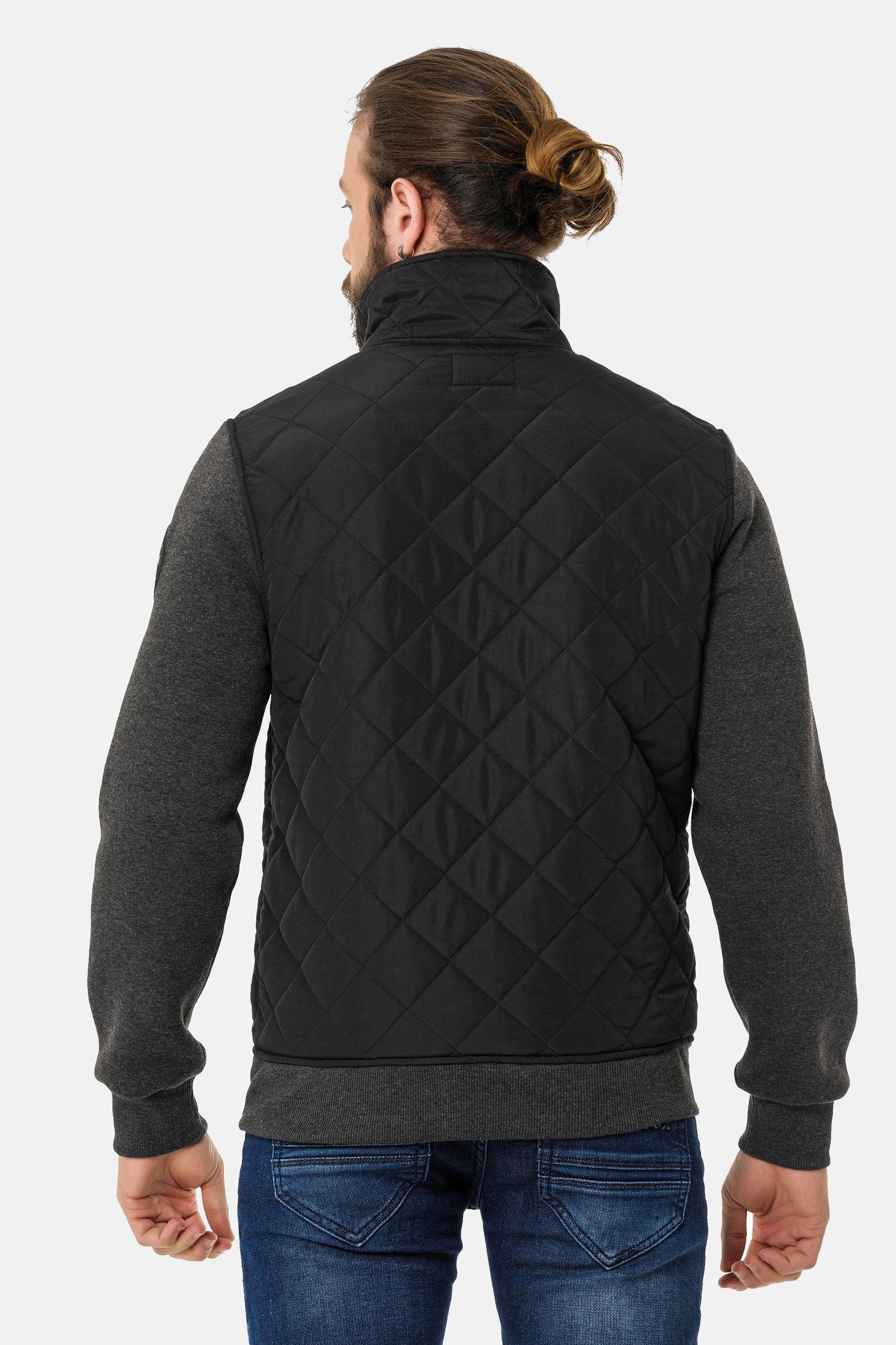 Cipo & Baxx Outdoorjacke Jacke mit Sweatärmeln