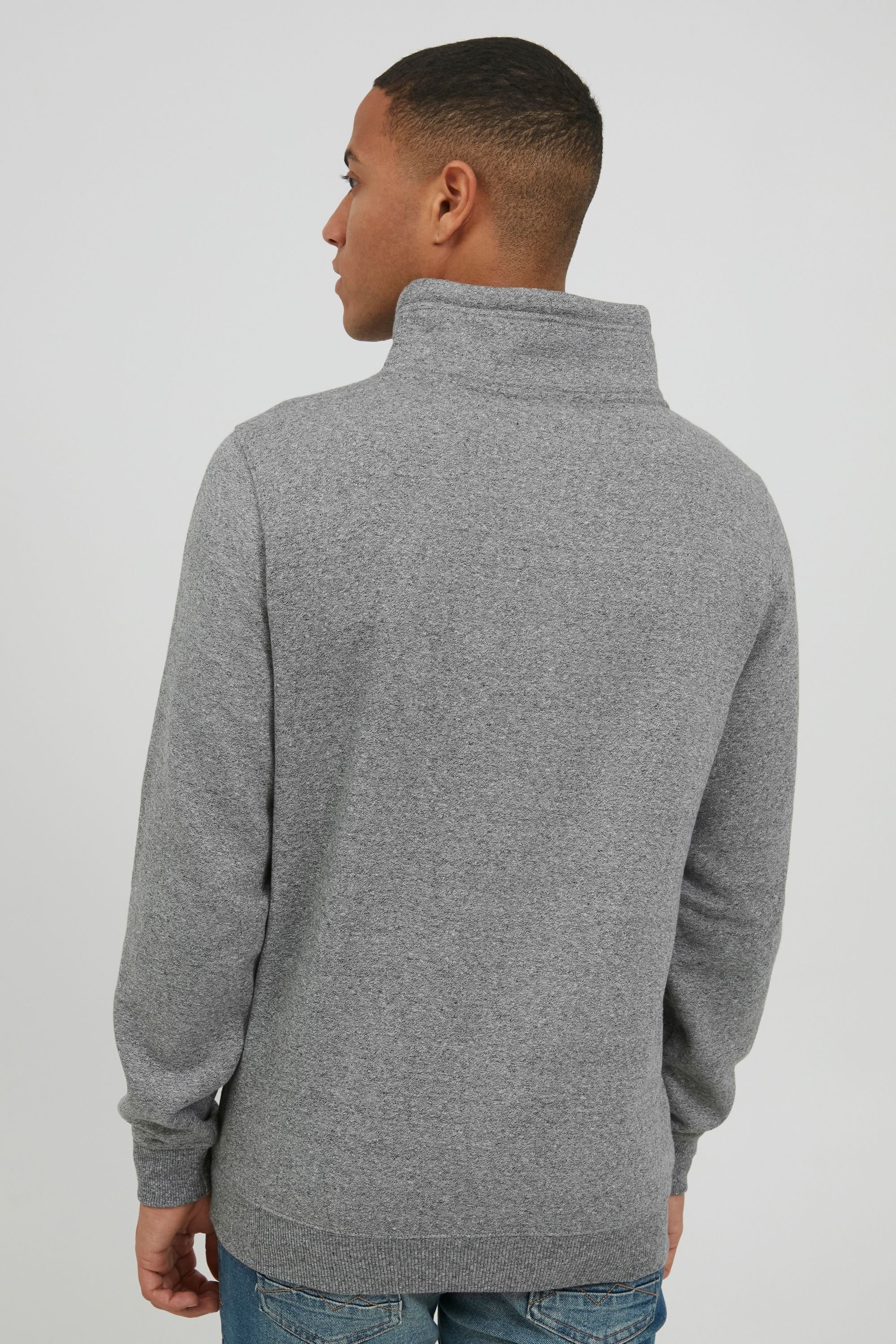 Blend Rundhalspullover BHLono Sweatshirt mit Kängurutasche und Tube-Kragen