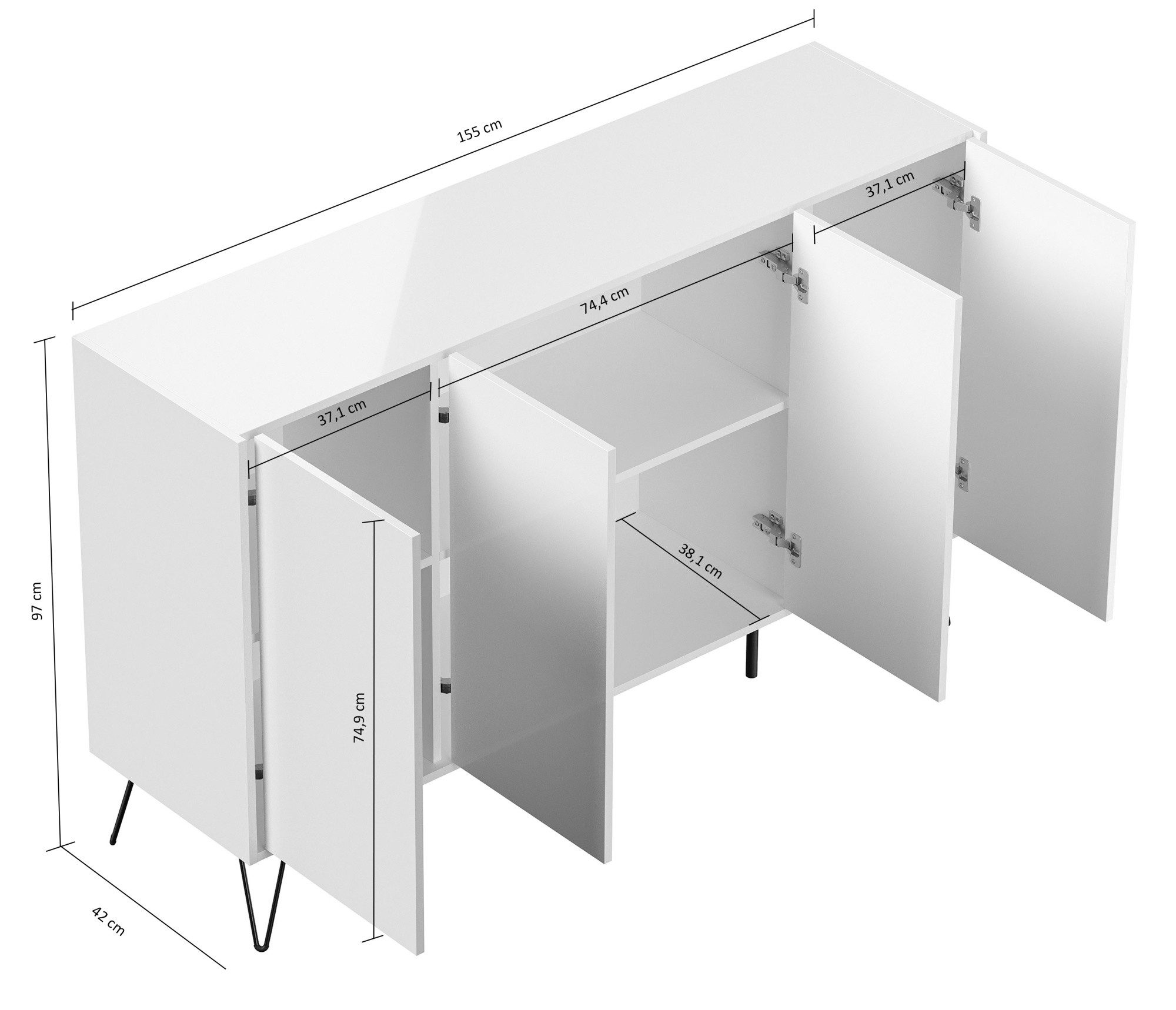 Magnolia Home Sideboard Design Sideboard Kommode günstig online kaufen