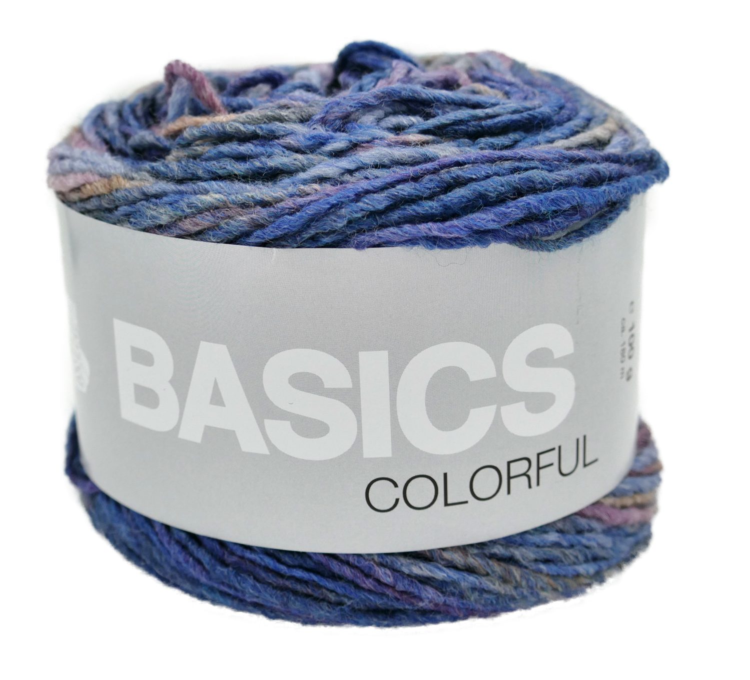 LANA GROSSA Wolle Basics Colourful Farbverlaufsgarn mit Merinowolle  Effektgarn, 180,00 m (100g Handstrickgarn, Strickwolle, Strickgarn, zum  Handarbeiten), Farbverlaufswolle mit Merino