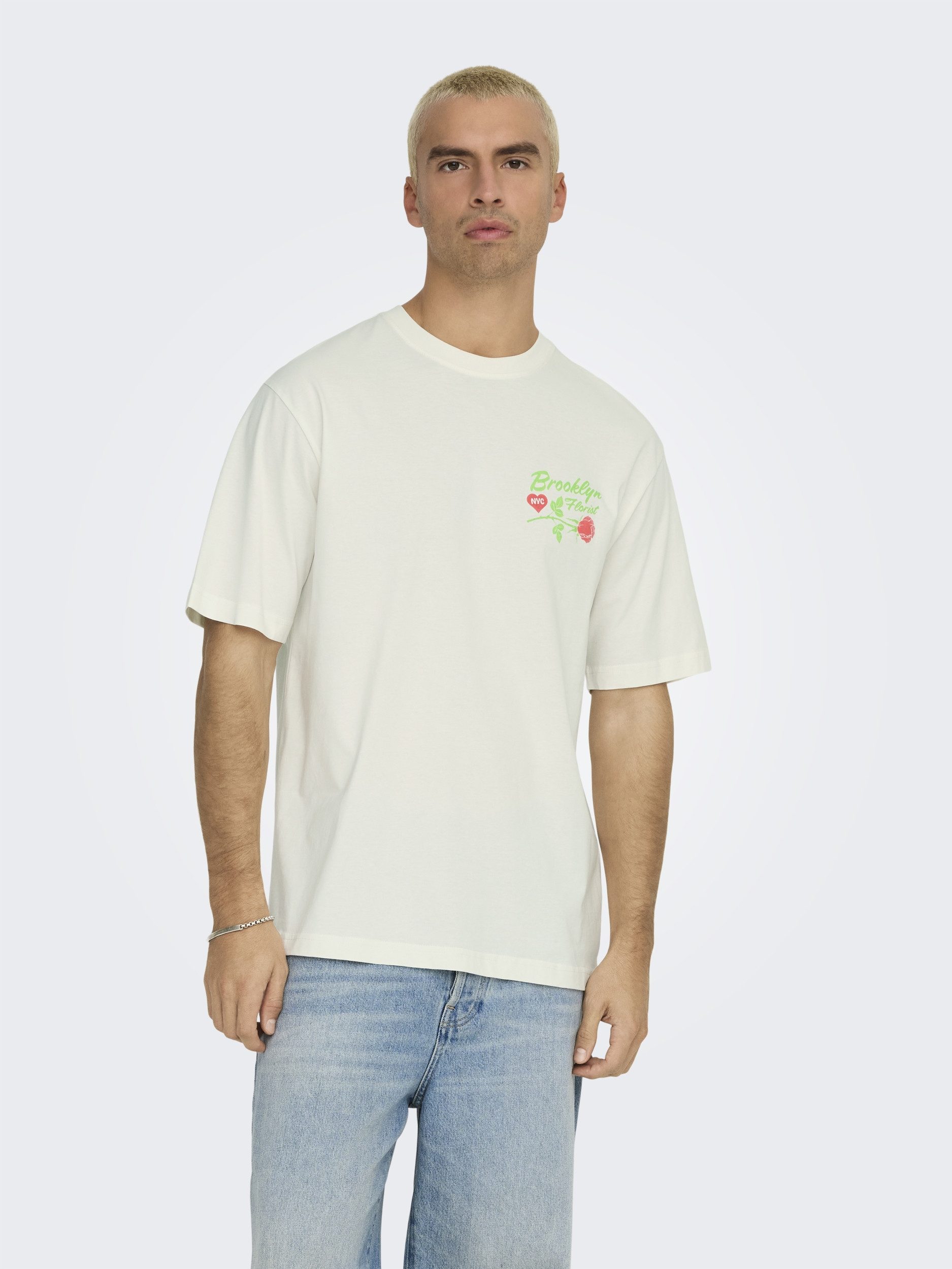 ONLY & SONS T-Shirt ONSRYLAN RLX PRINT SS TEE