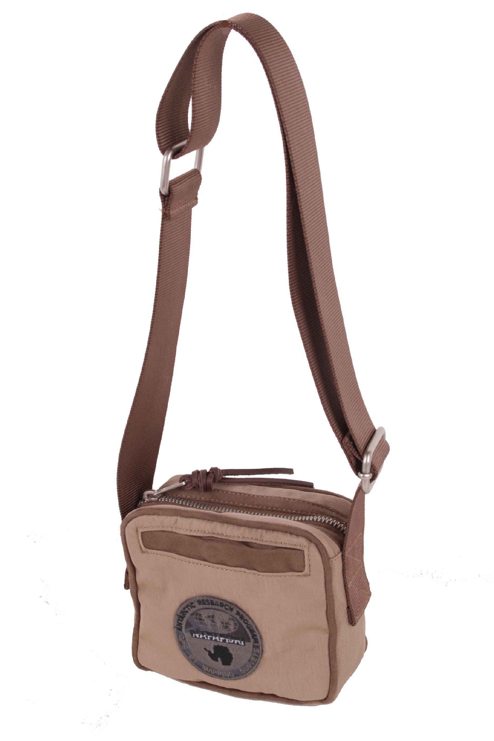 Napapijri Umhängetasche Napapijri LAVIK SMALL CROSSOVER Beige N4E02-N08