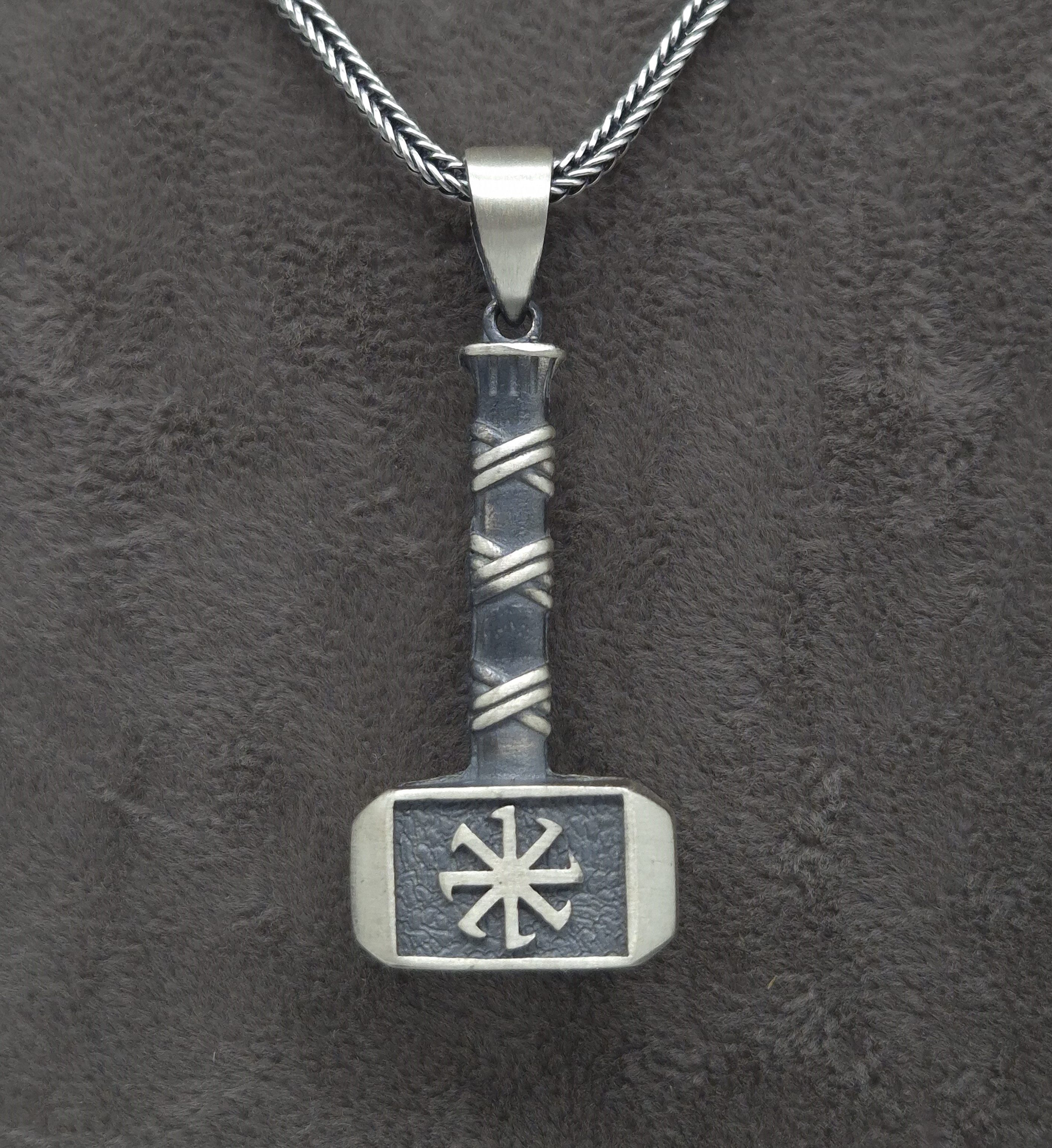 NAHLE Kette mit Anhänger Silber Wikinger günstig online kaufen