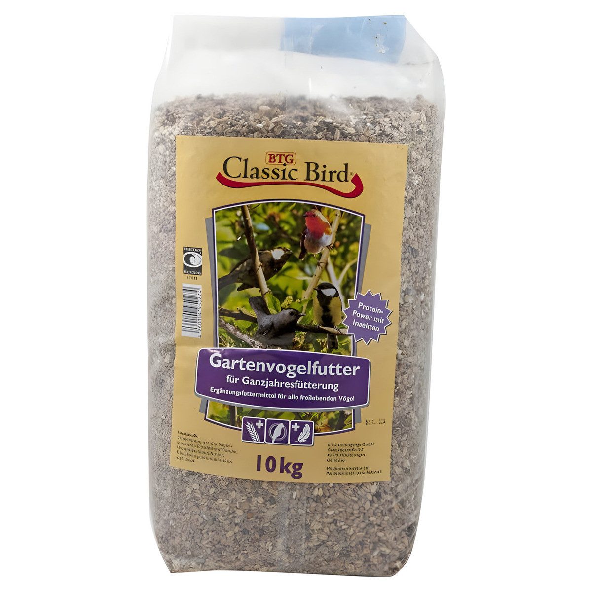 Classic Bird Gartenvogelfutter 10 kg, für: Vogel