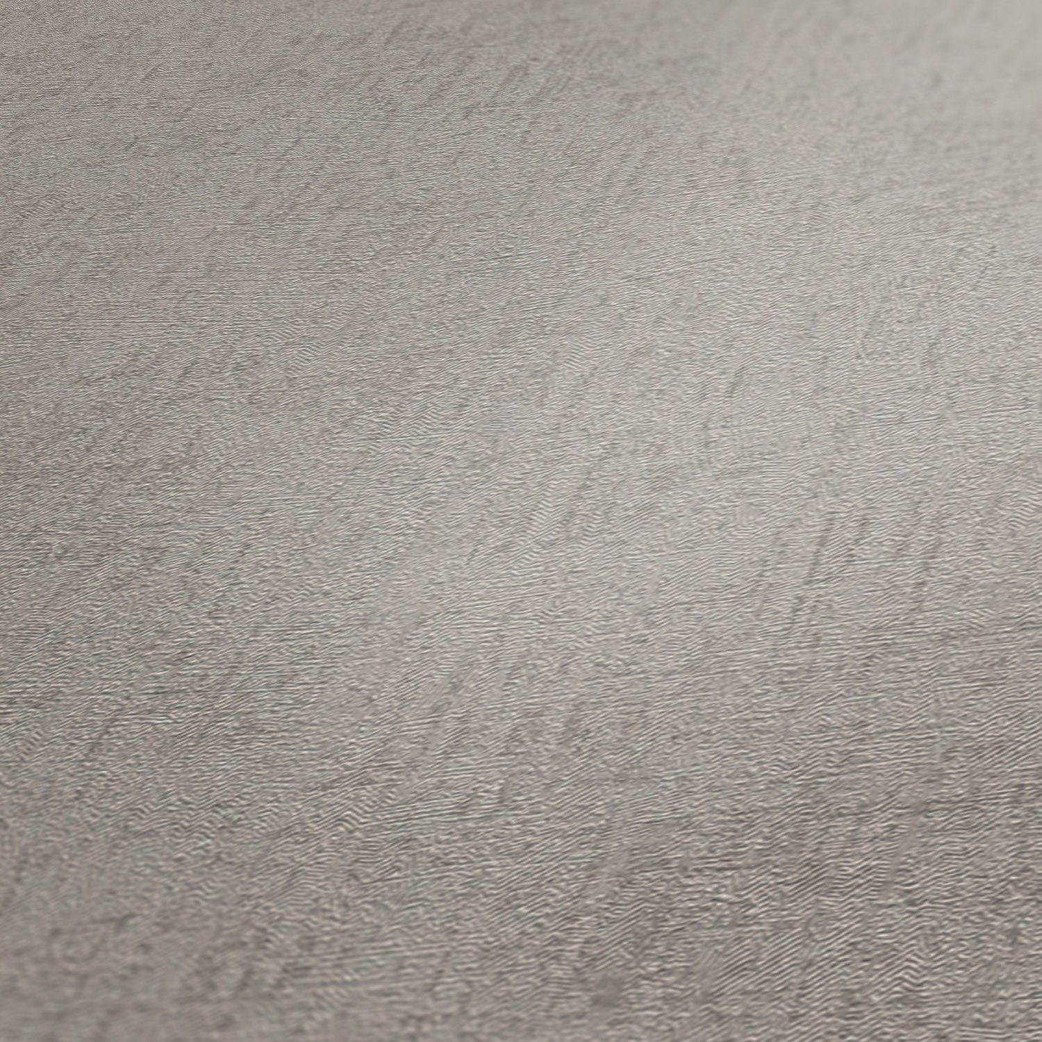 Profhome Vliestapete 306464-GU Uni Tapete Spachteloptik schimmernd grau platin-grau 5,33 m2, leicht strukturiert, schimmernd, (1 Rolle, 5,33 qm), heißgeprägte Vliestapete, grau