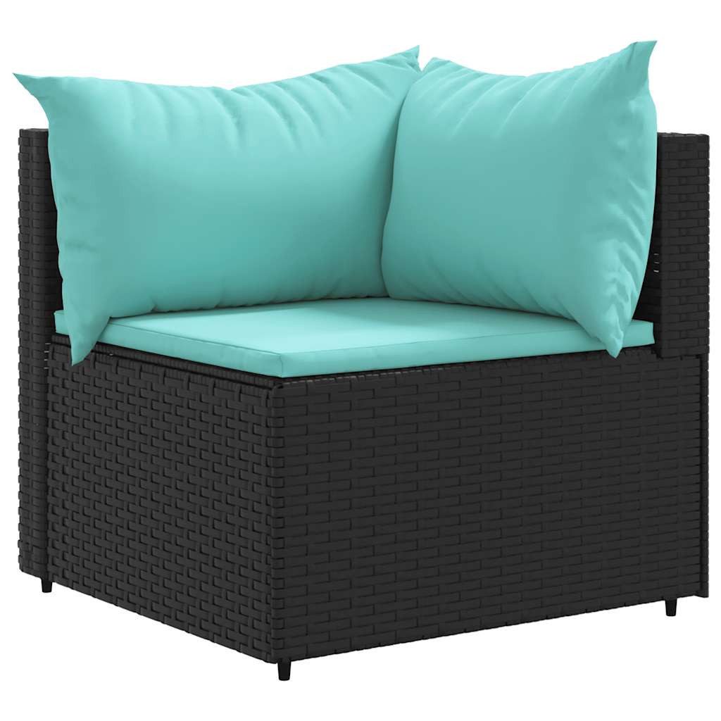 vidaXL Gartenlounge-Set 9-tlg. Garten-Lounge-Set mit Kissen günstig online kaufen