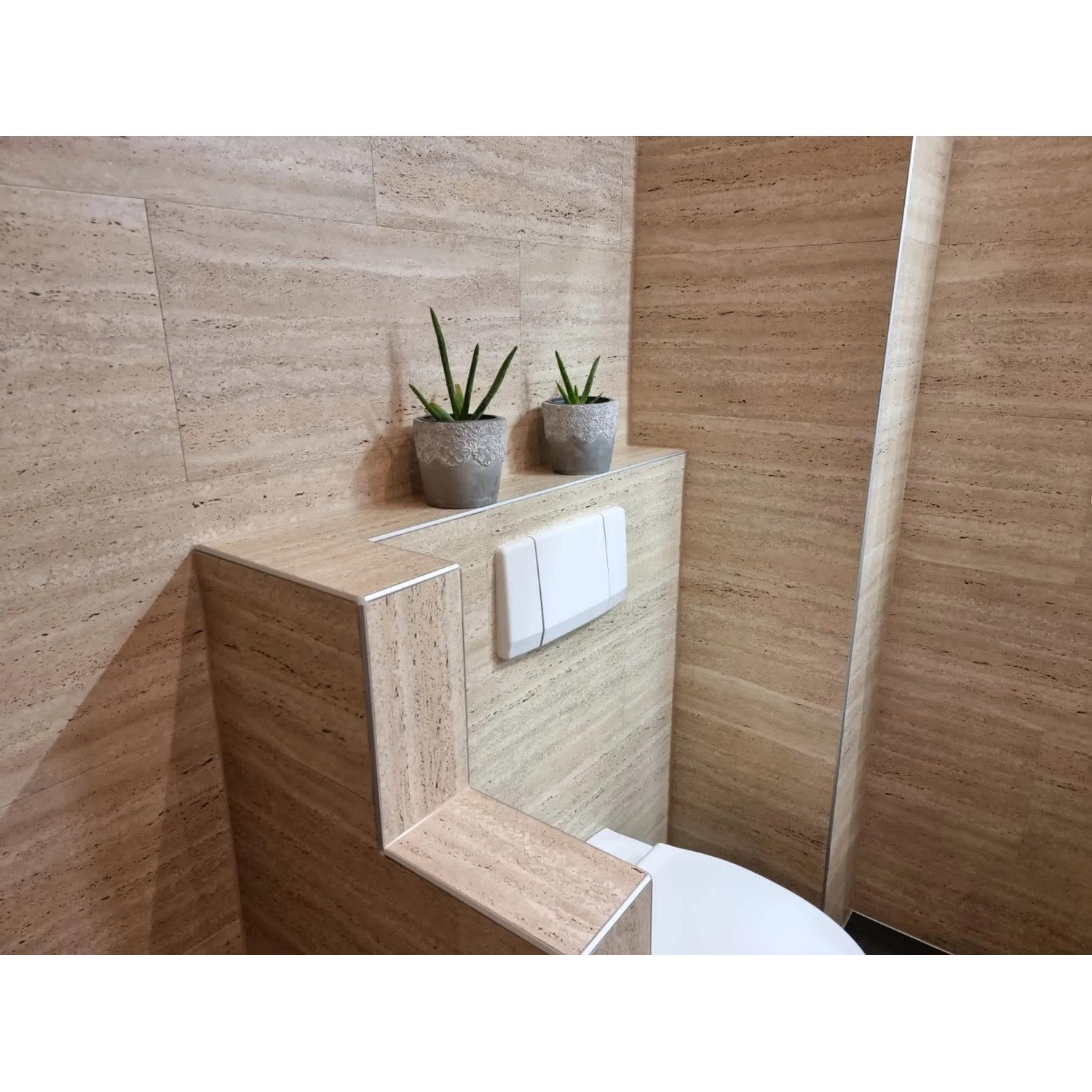 Fliesana Fliesenaufkleber, Selbstklebende Wandfliesen Bodenfliesen 3 Stück