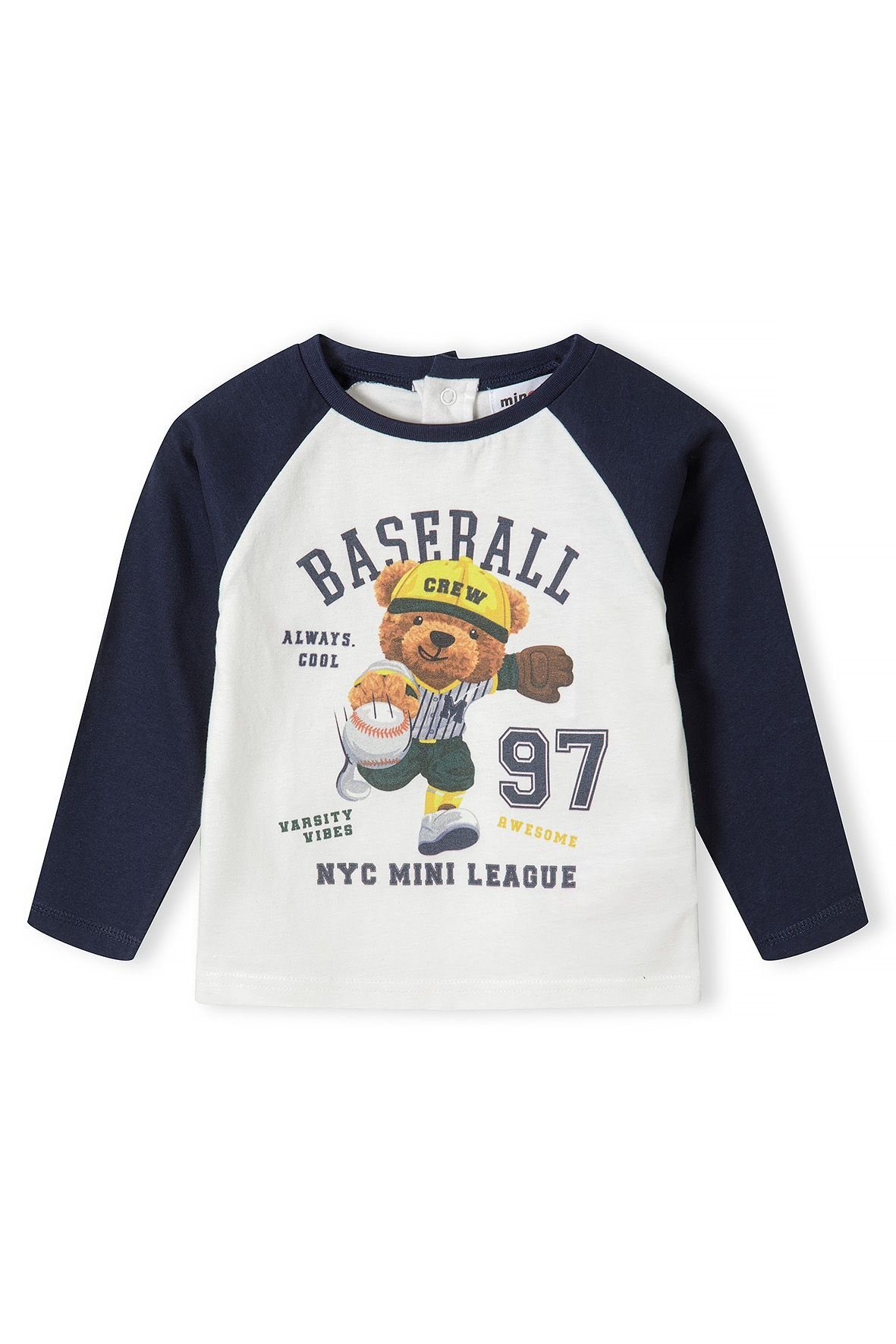 MINOTI Langarmshirt im Baseball-Look (3m-3y) | Shirts