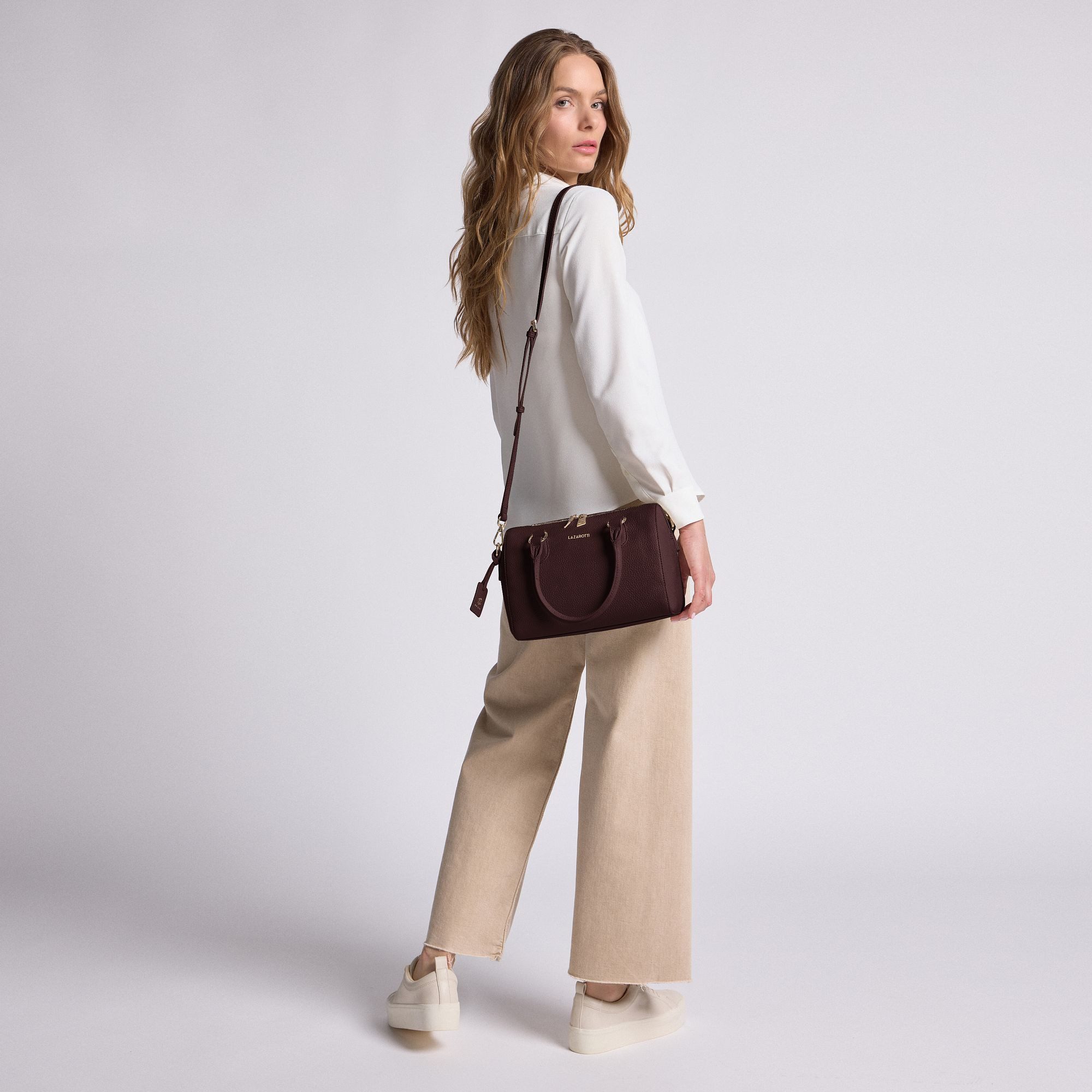 Lazarotti Henkeltasche Bologna Leather, Leder günstig online kaufen