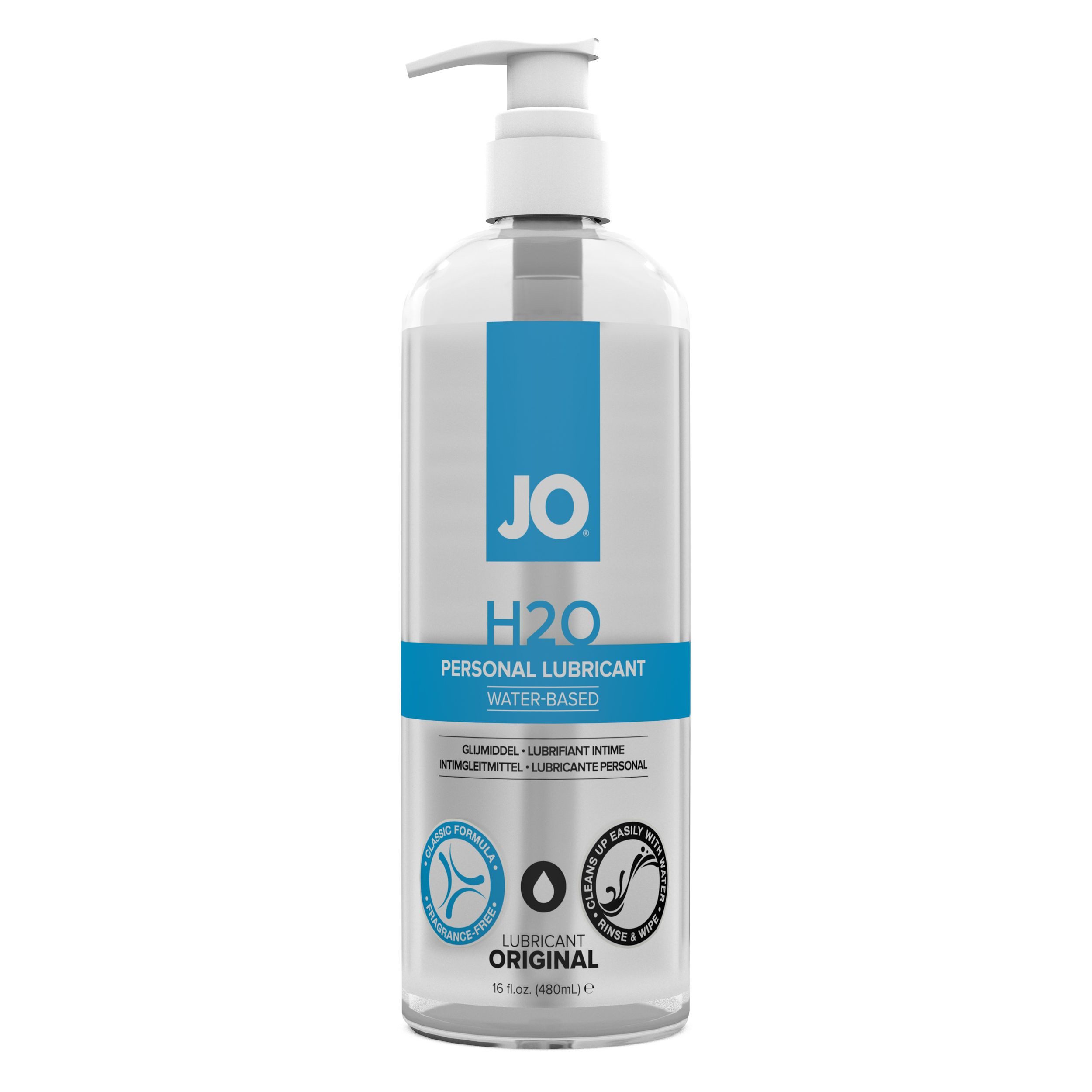 Gleitgel System JO - H2O Gleitmittel auf Wasserbasis - 480 ml
