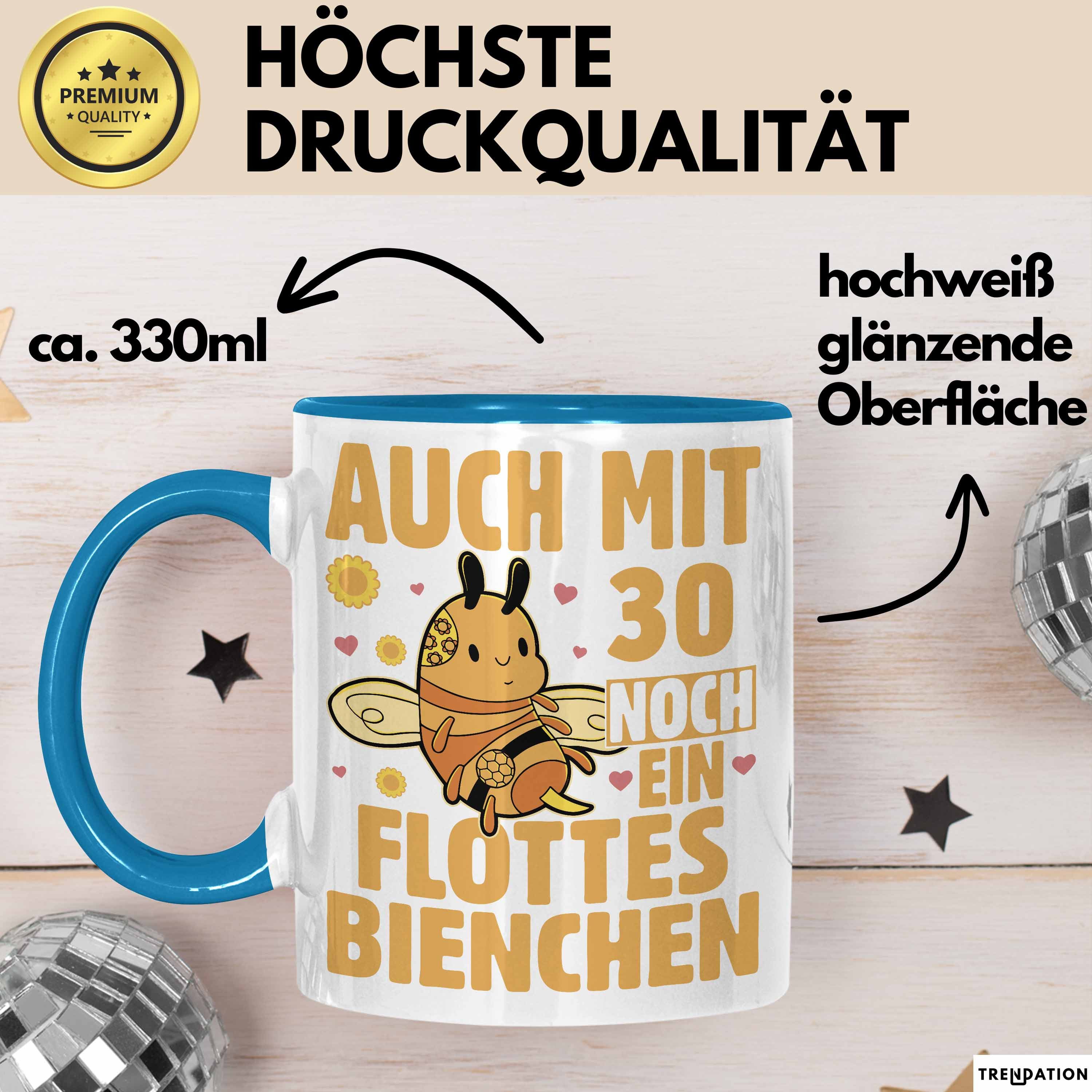 Trendation Tasse 30. Geburtstag Tasse Geschenk Frauen Mutter Lustig Auch mit 30 Noch