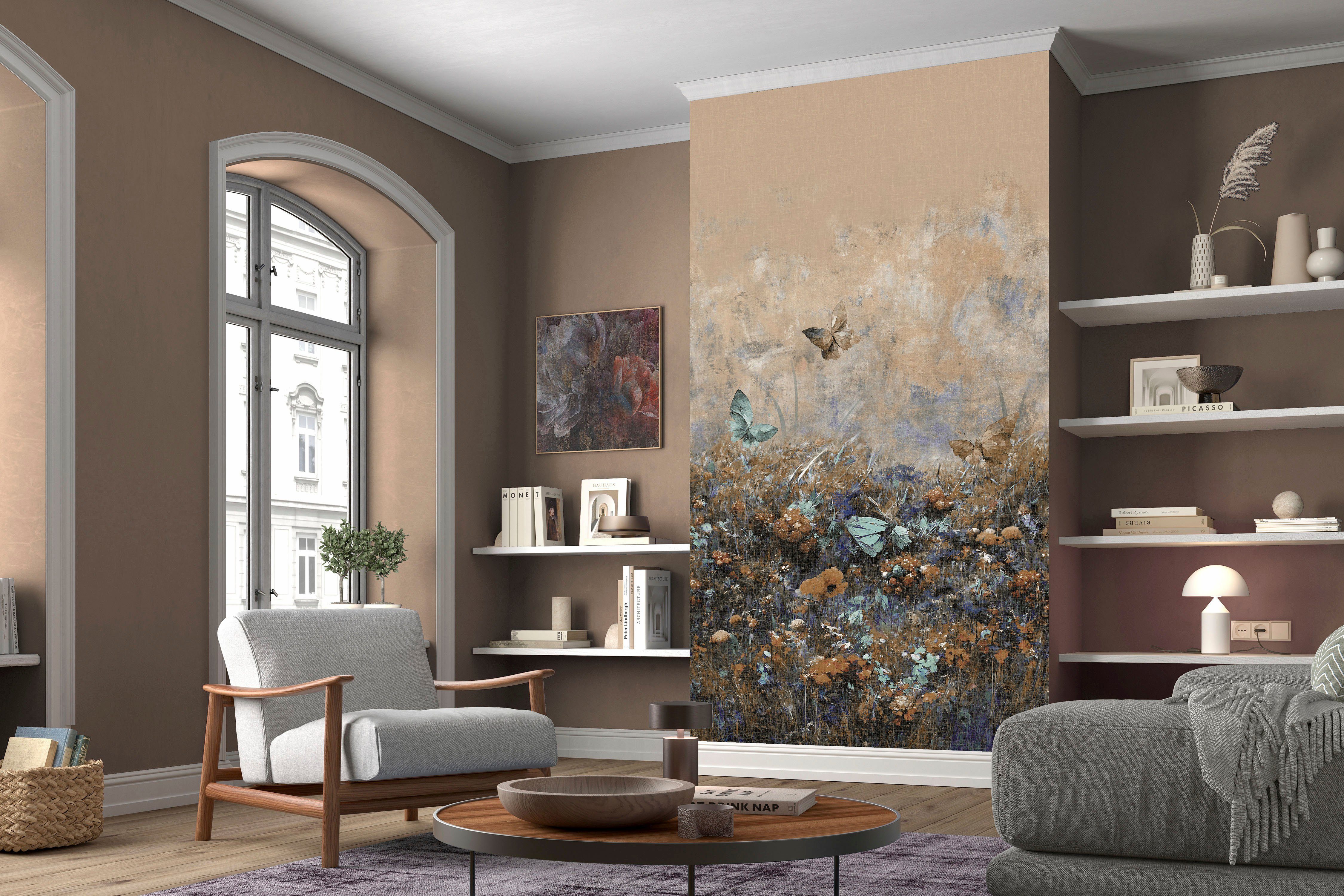 Fashion for walls Fototapete Magic Meadow, glatt, floral, Phthalate frei