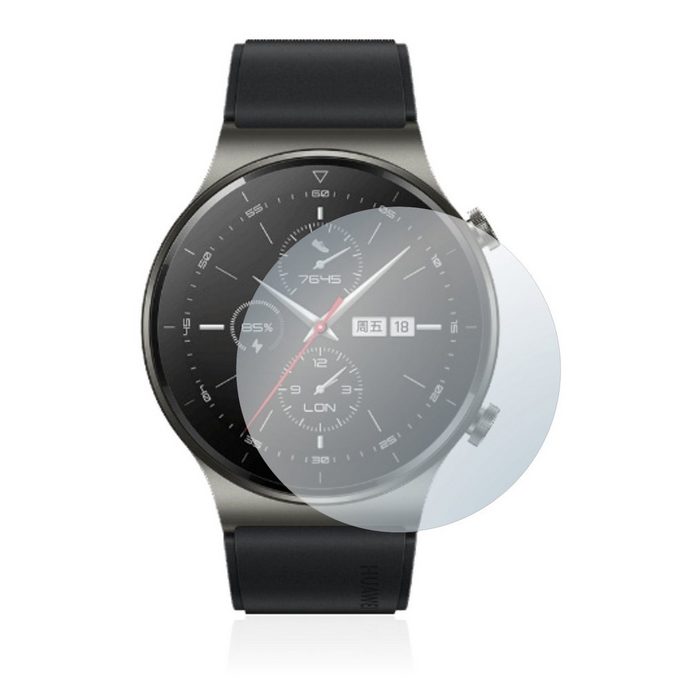BROTECT flexible Panzerglasfolie für Huawei Watch GT 2 Pro ECG Displayschutzglas Schutzglas Glasfolie klar