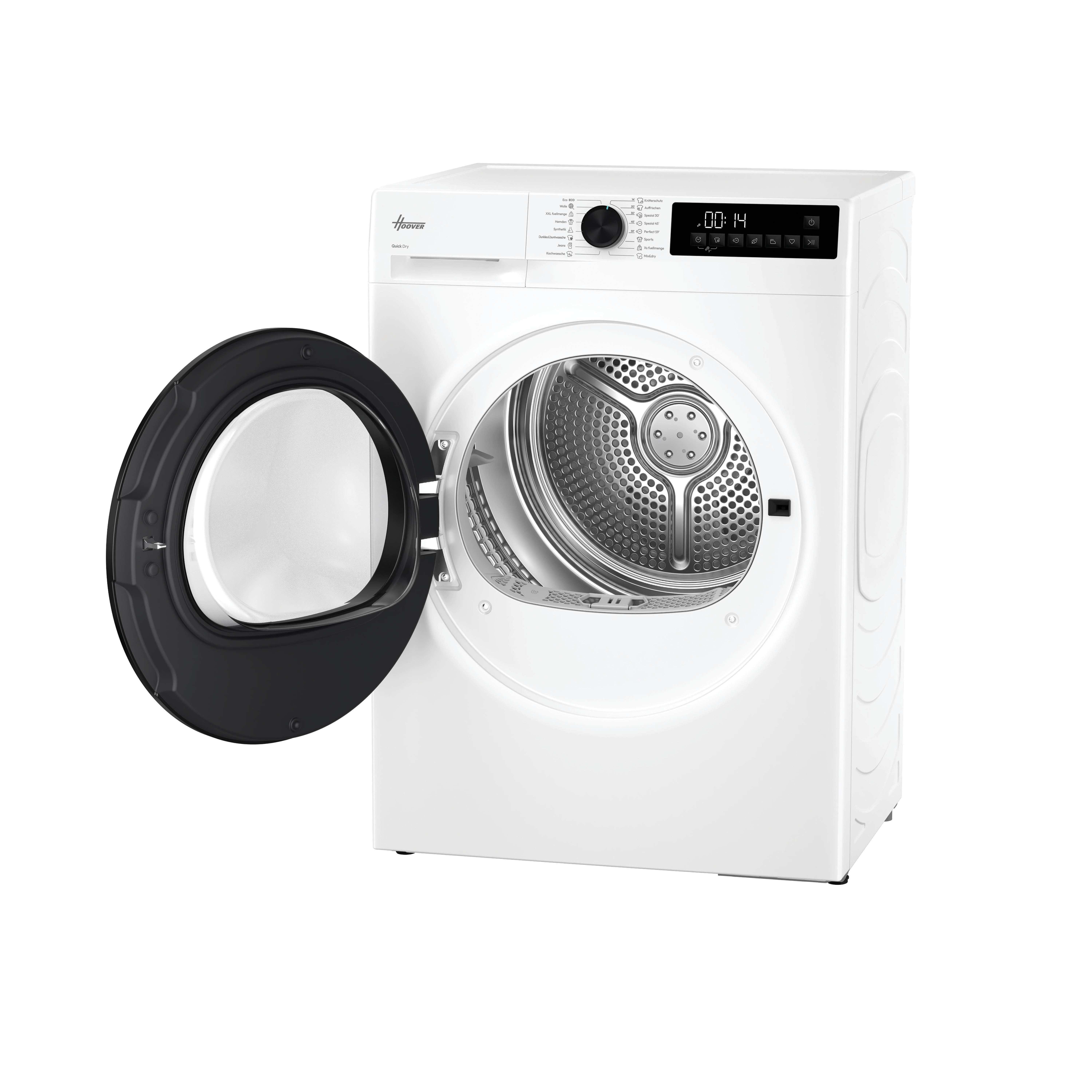 Hoover Wärmepumpentrockner H/ProDry 300 HPGDL 8N2B-84, AI Smart Move: Verhindert das Verknoten der Wäsche