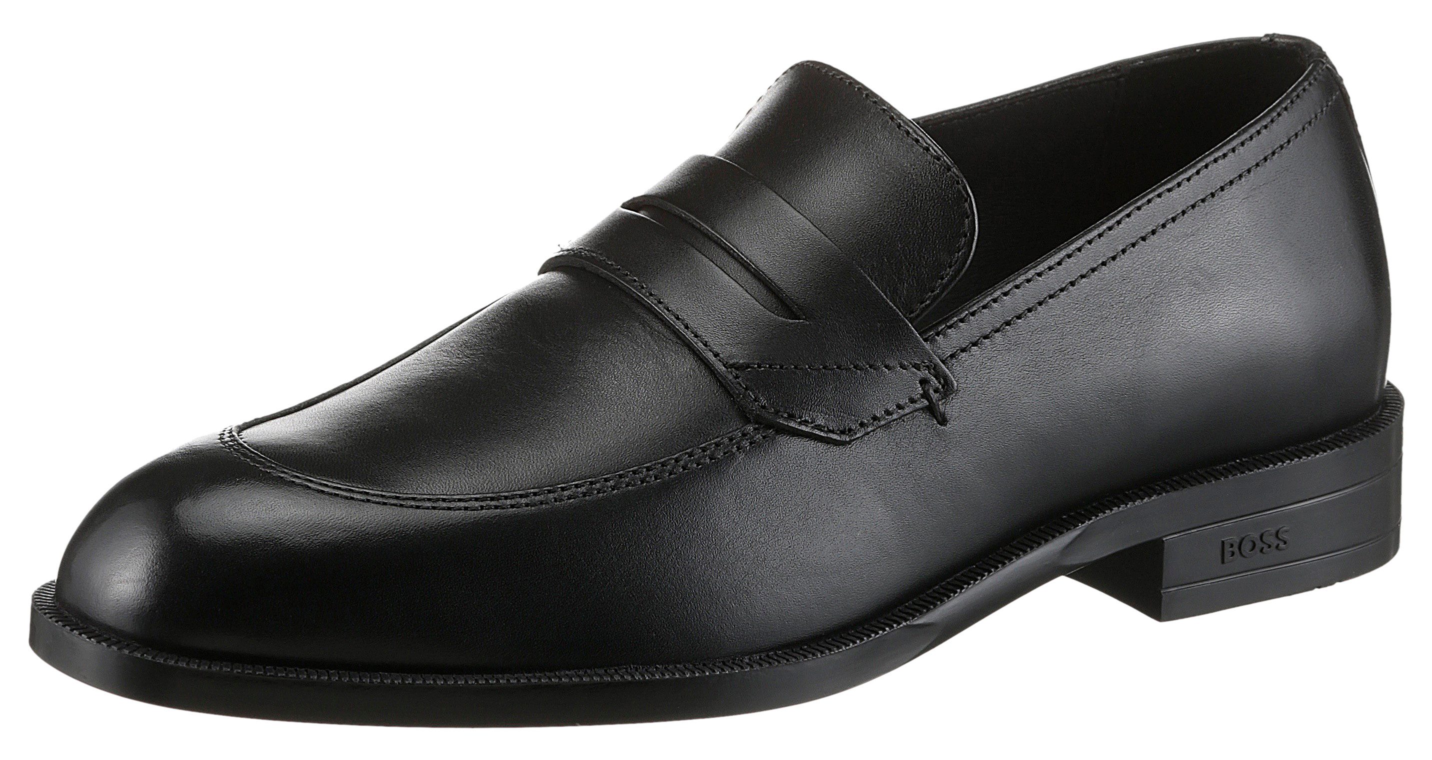 BOSS Tayil Loafer, Slipper, Schlupfschuh, Business-Schuh, Anzugschuh mit Bl günstig online kaufen
