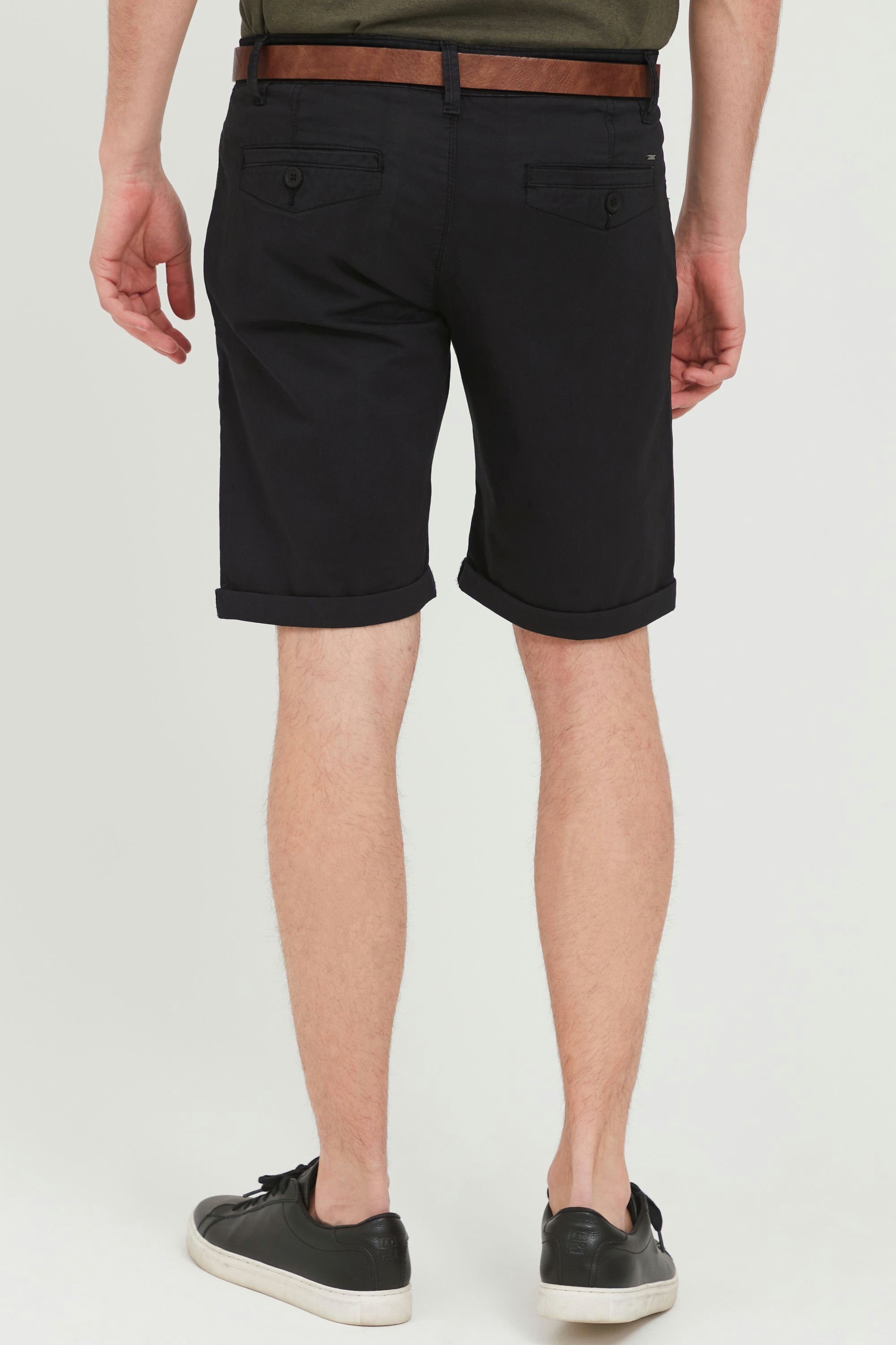 IDTenefa Chino Gürtel Black (999) Chinoshorts mit Shorts Indicode