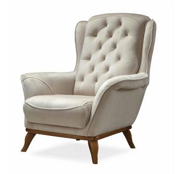JVmoebel Sofa Luxus Chesterfield Sofagarnitur 3+1 Sitzer Couch Sessel Stilvoll Neu, Made in Europe