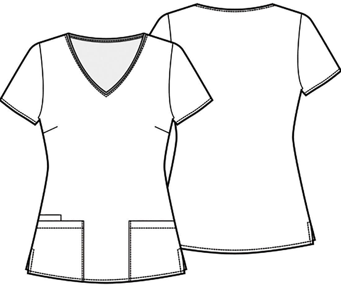 Cherokee Funktionsbluse Bunt bedruckter Damen Kasack "Schneewittchen" Kasack mit Motiv