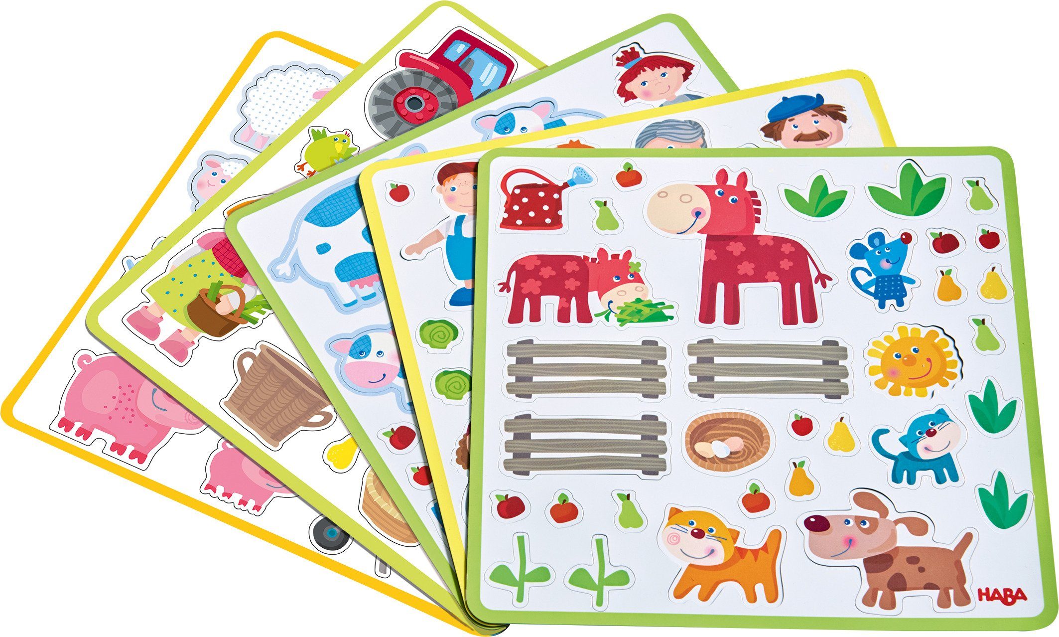 Haba Spiel Magnetspiel-Box, Peters und Paulines Bauernhof, Magnetspiel