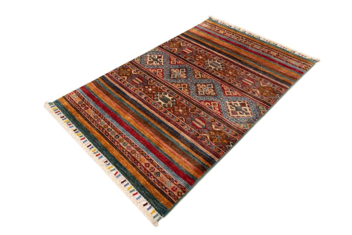 Orientteppich Arijana Shaal 84x127 Trading, Handgeknüpfter rechteckig, Höhe: mm Orientteppich, 5 Nain