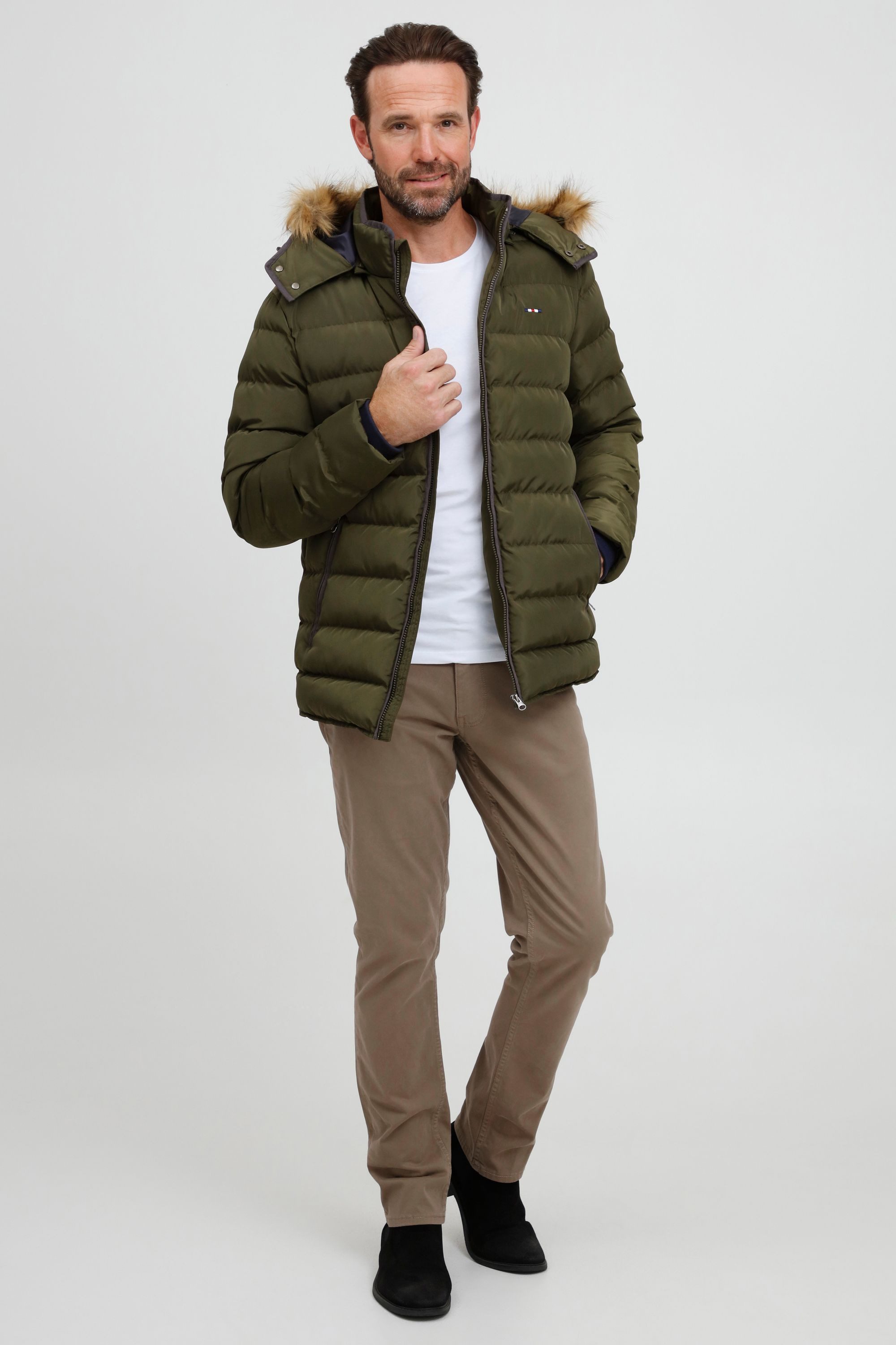 FQ1924 Steppjacke FQAksel Modische Jacke mit Steppungen