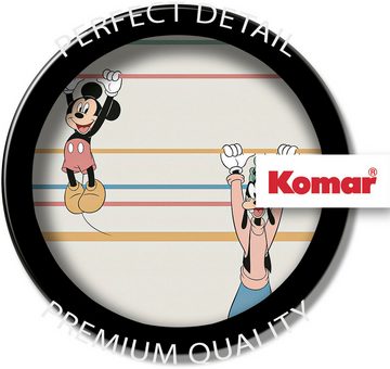 Komar Fototapete Vlies Fototapete -Mickey Hanging with Friends - Größe 300 x 250 cm, glatt, bedruckt, (Packung, 1 St)