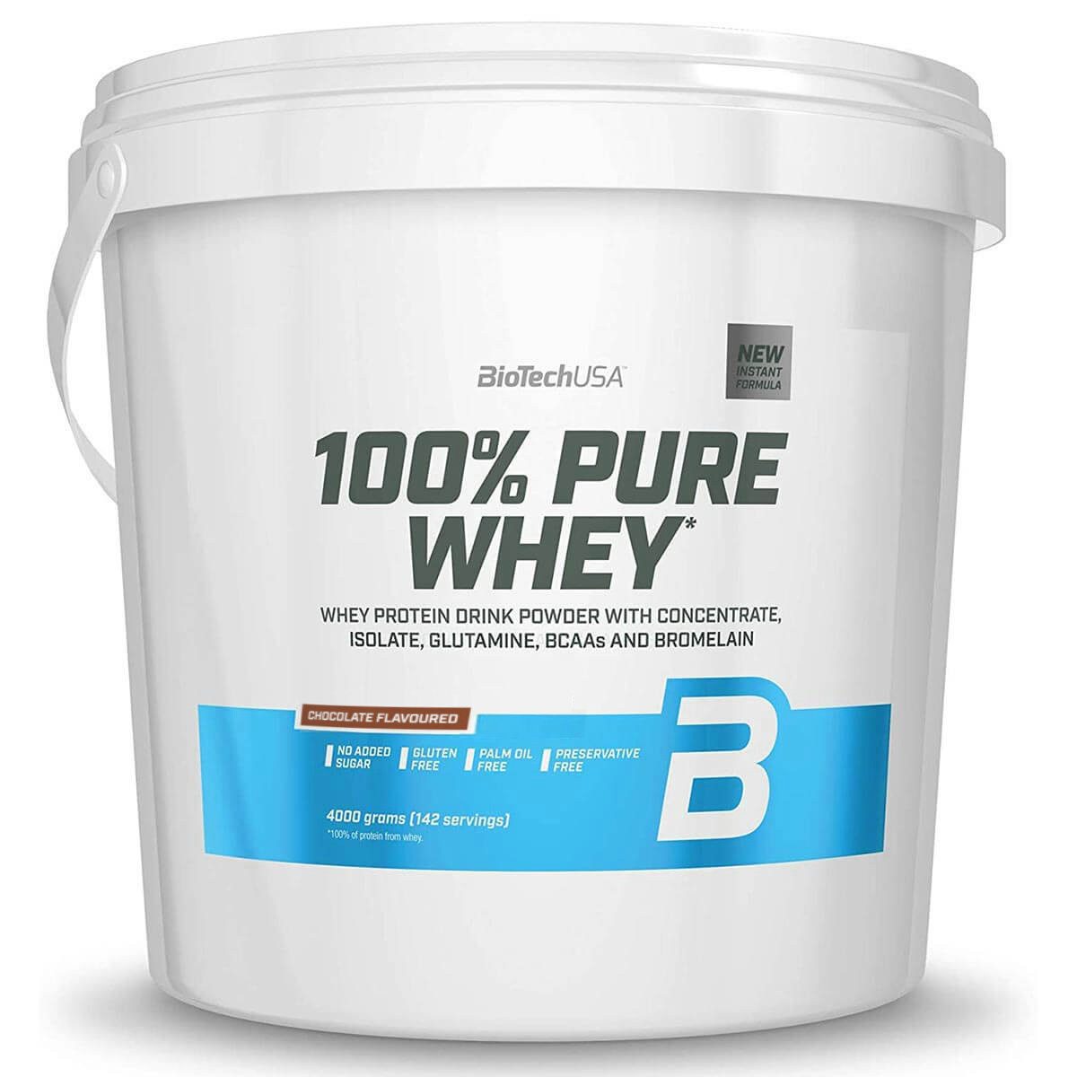 Biotech USA Biotech USA 100% Pure Whey 4000 g Pulver